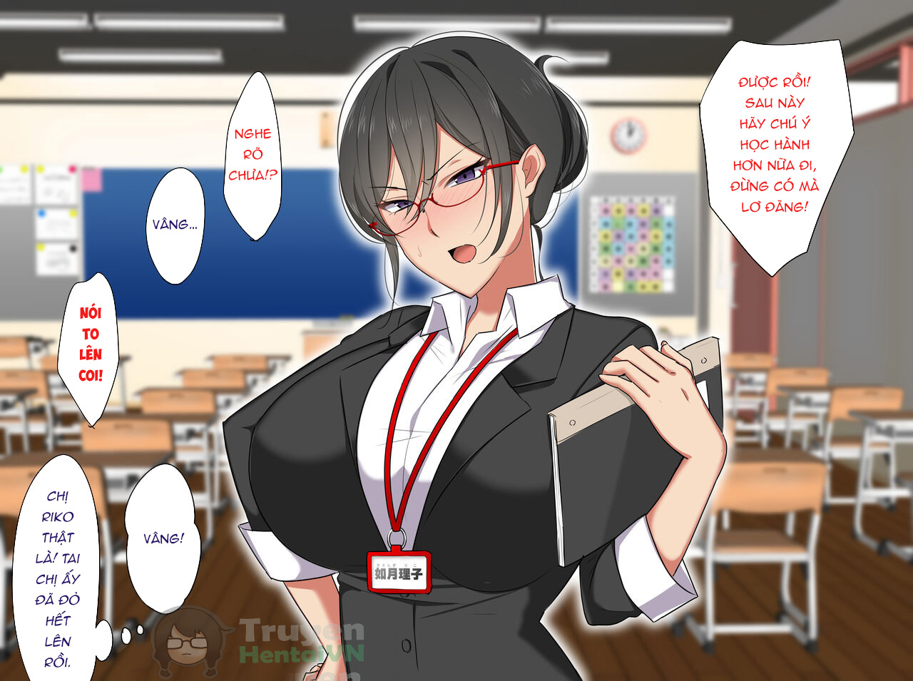 Đọc truyện hentai Sensei wa Boku no SeFri ~Oni Kyoushi Kisaragi-sensei - chap 2