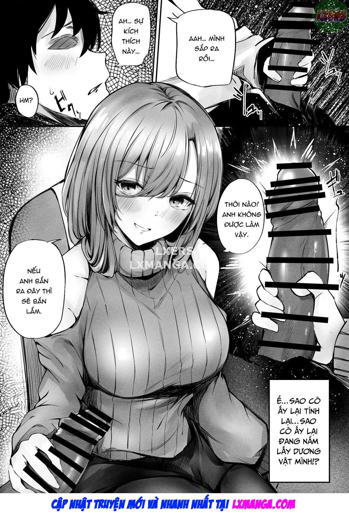 Đọc truyện hentai Người phụ nữ bên cạnh tôi quá dâm đãng, tôi thủ dâm và cô ấy đã bí mật giúp tôi ra ngoài - Oneshot