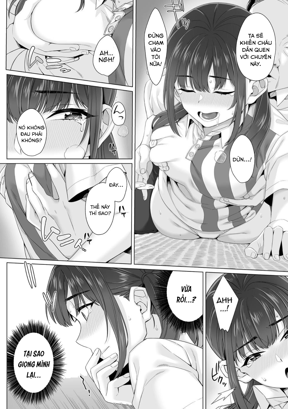 Đọc truyện hentai Junboku Joshikousei wa Oyaji Iro ni Somerarete Comic Ban - Chap 2