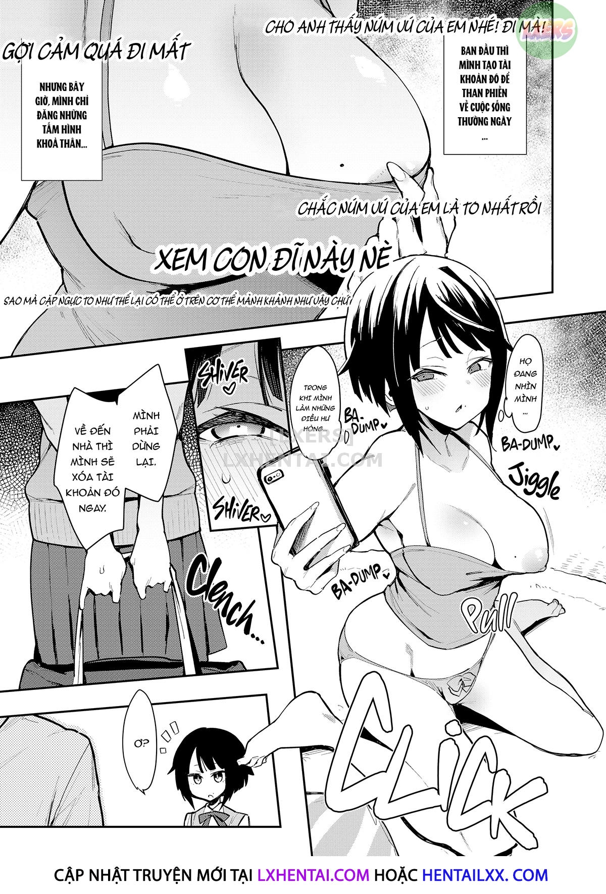 Đọc truyện hentai Choko - Chap 2 - Teasing Online, Cumming Offline