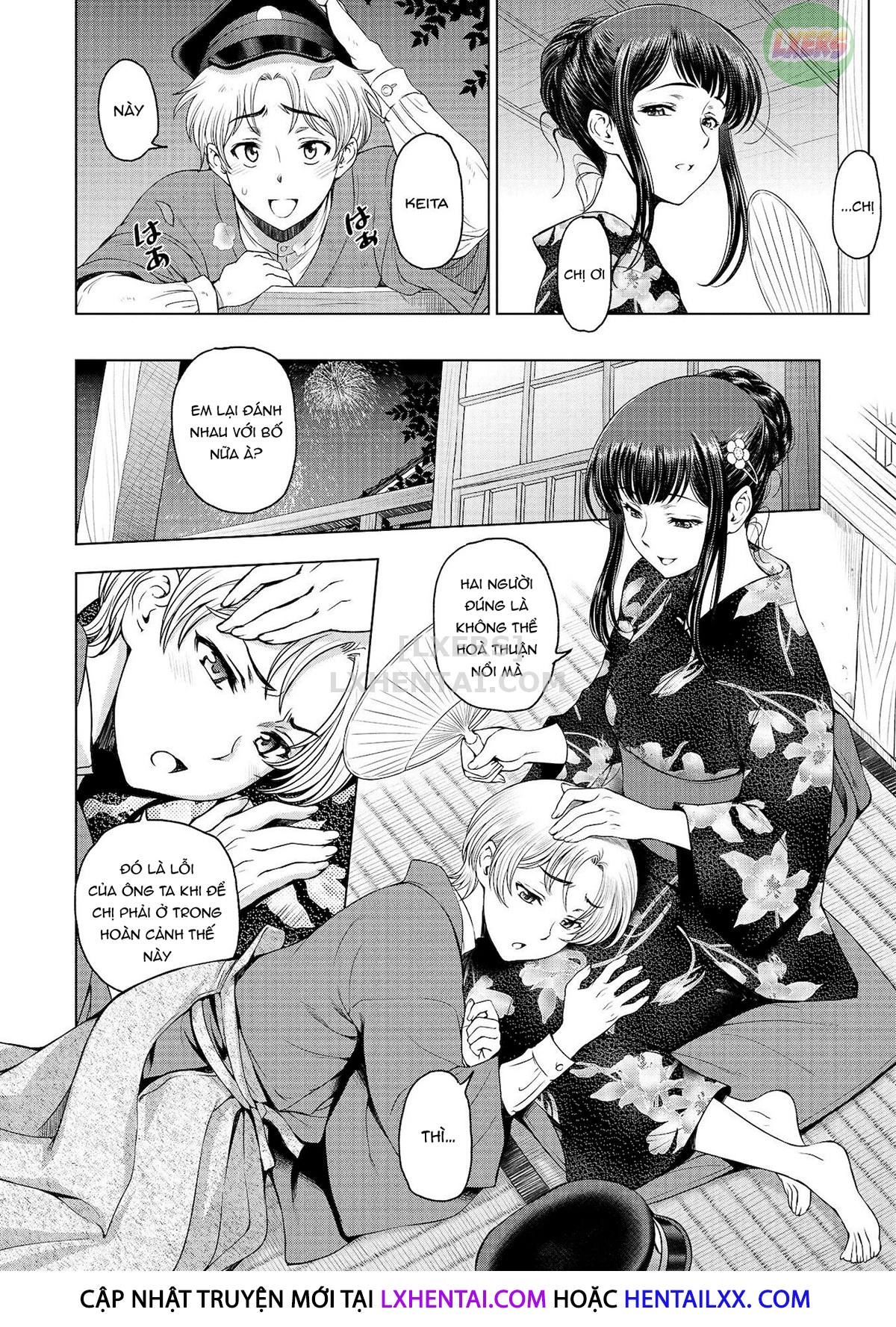 Đọc truyện hentai Chị gái siêu dâm đãng - Chap 7