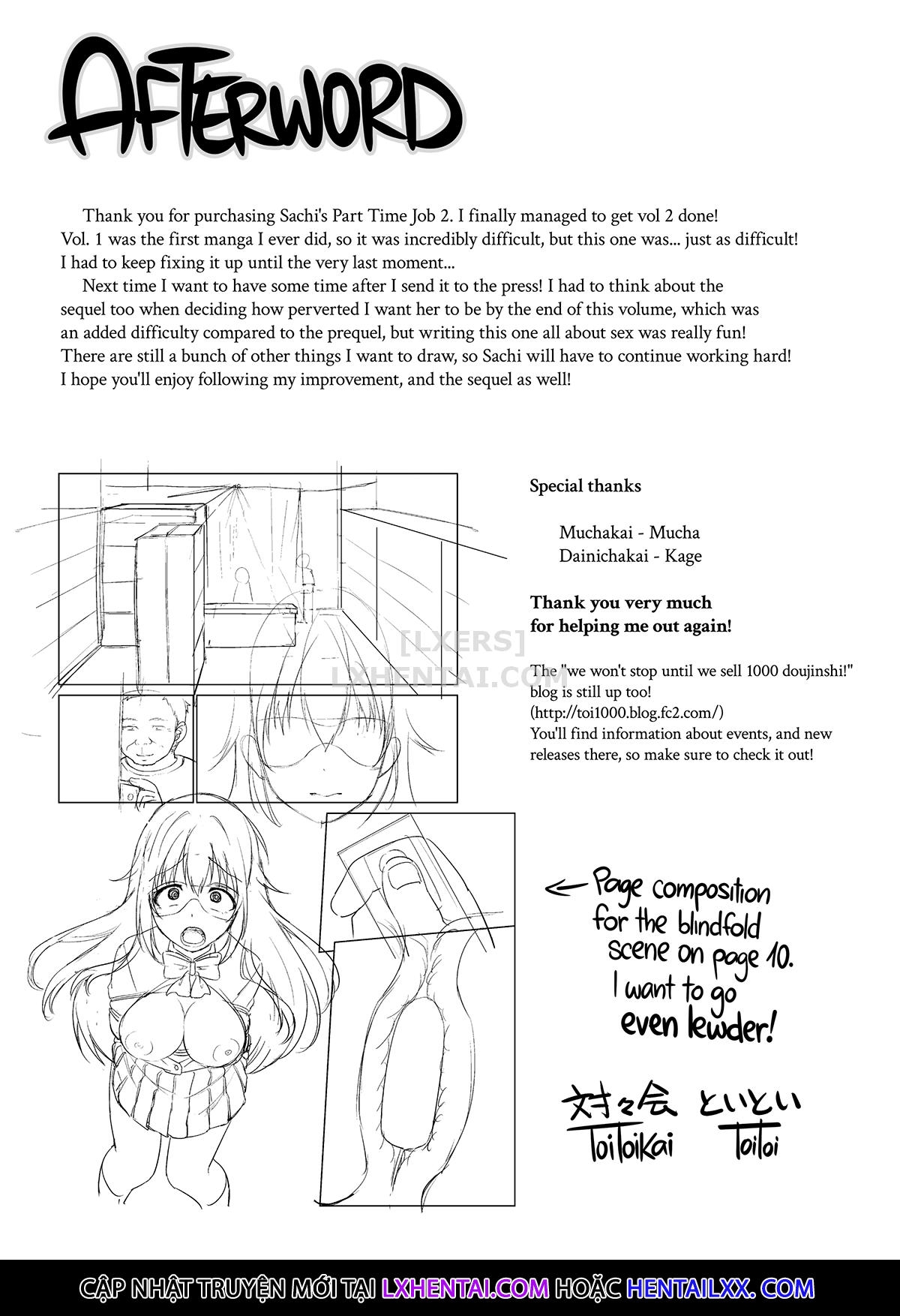 Đọc truyện hentai Sachi's Part-time Job - Chap 2