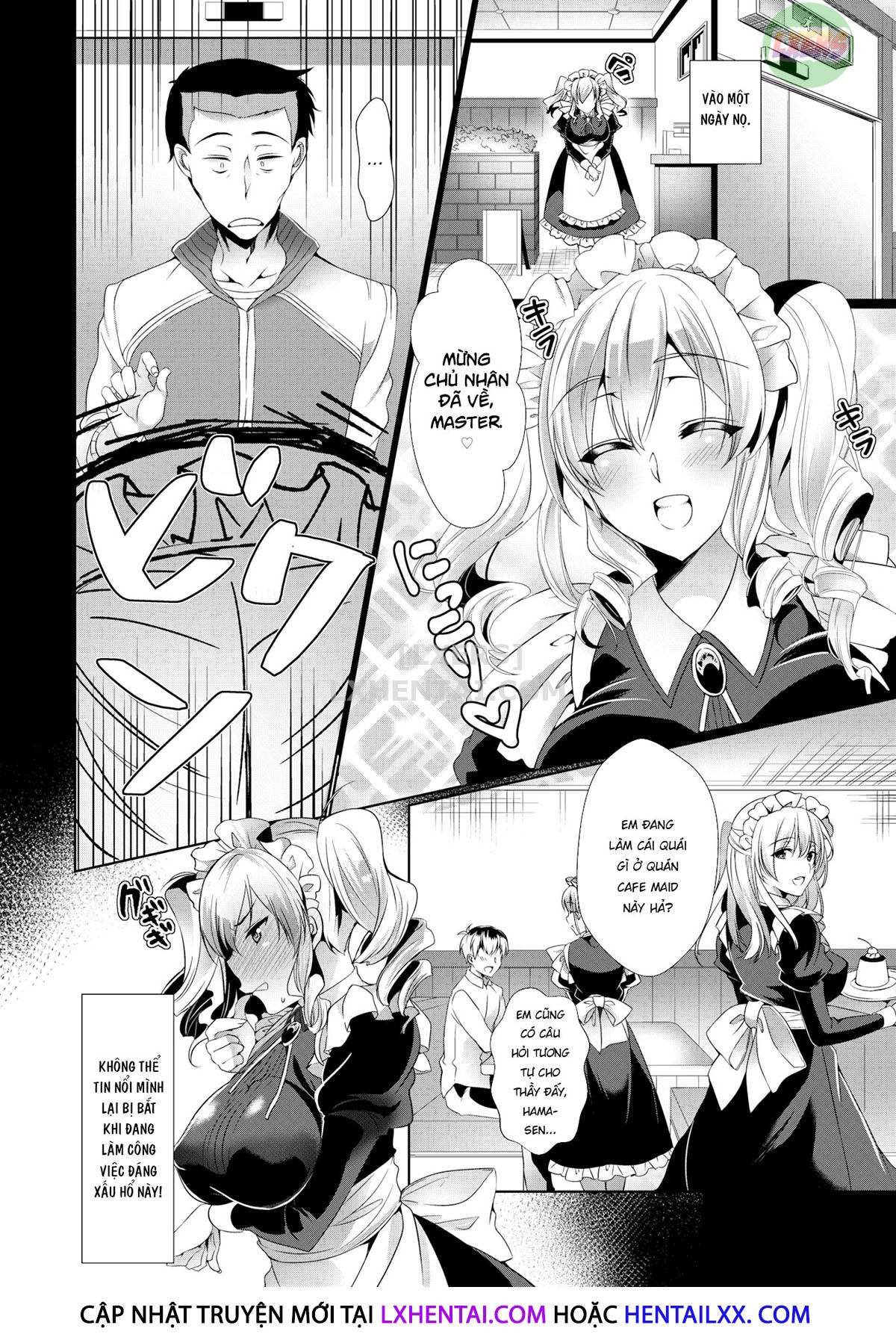 Đọc truyện hentai Thầy giáo & Hầu gái - Oneshot