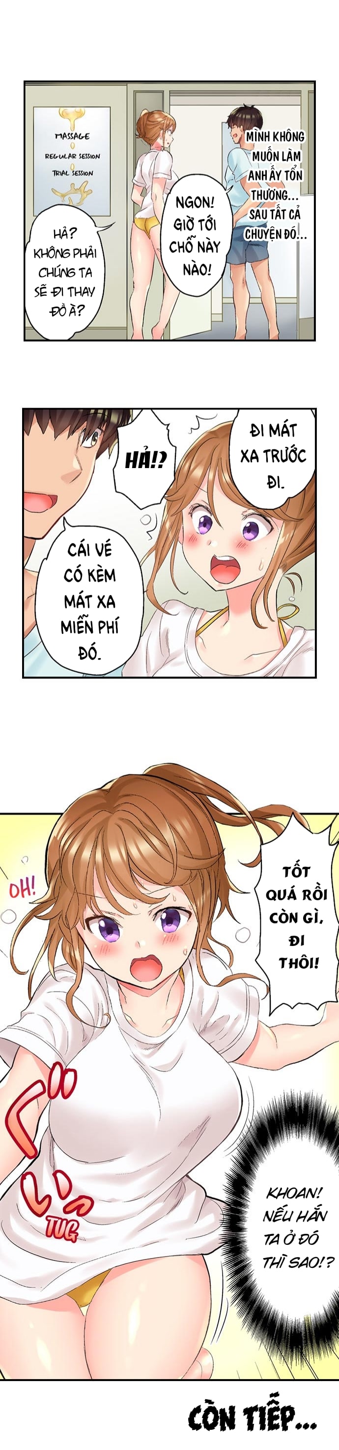 Đọc truyện hentai Mát xa Sung Sướng - Chap 4. Hồ bơi