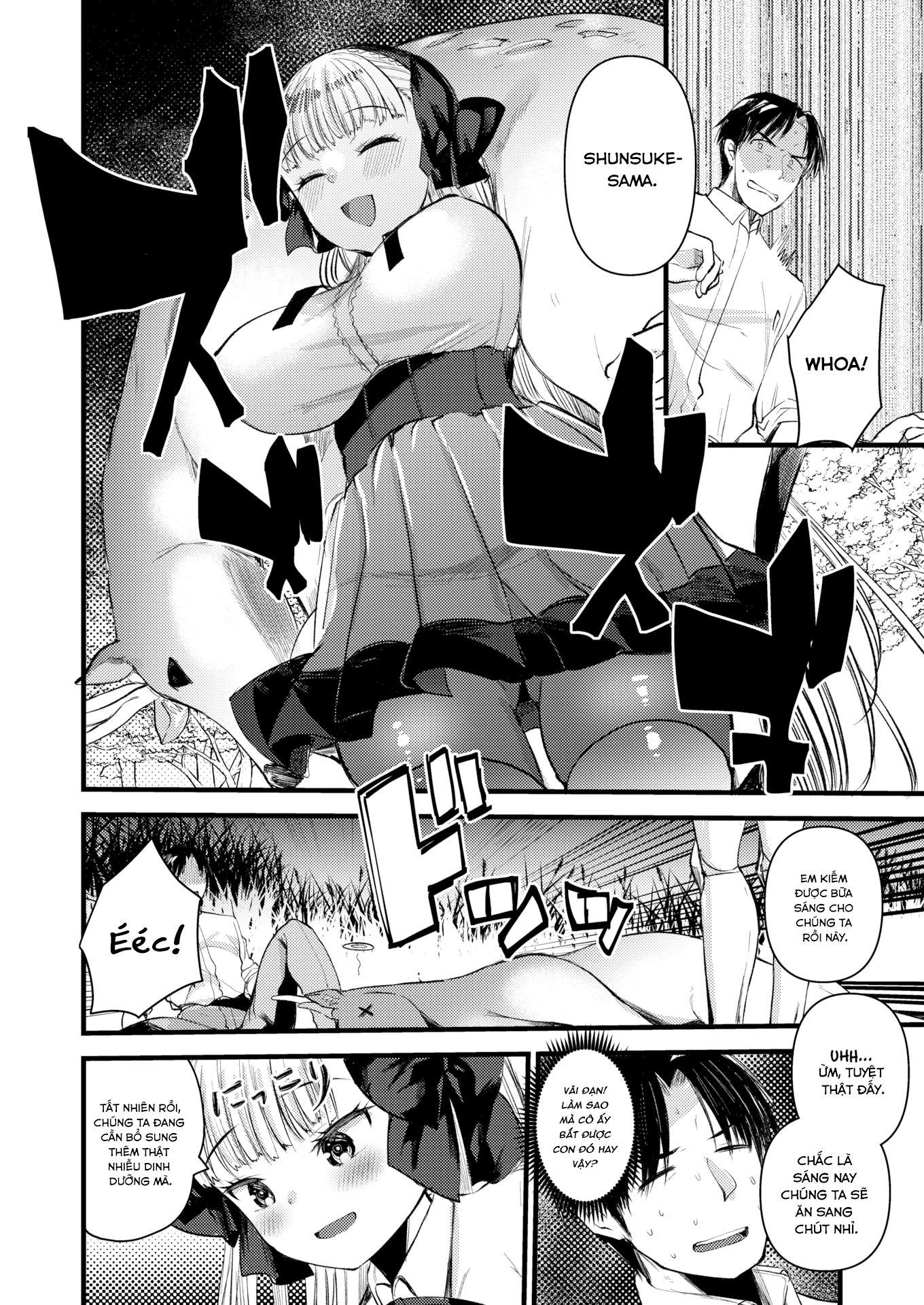 Đọc truyện hentai Cuộc sống thư thái nơi đảo hoang cùng cô Kỵ sĩ công chúa Level 1 - Chương 5