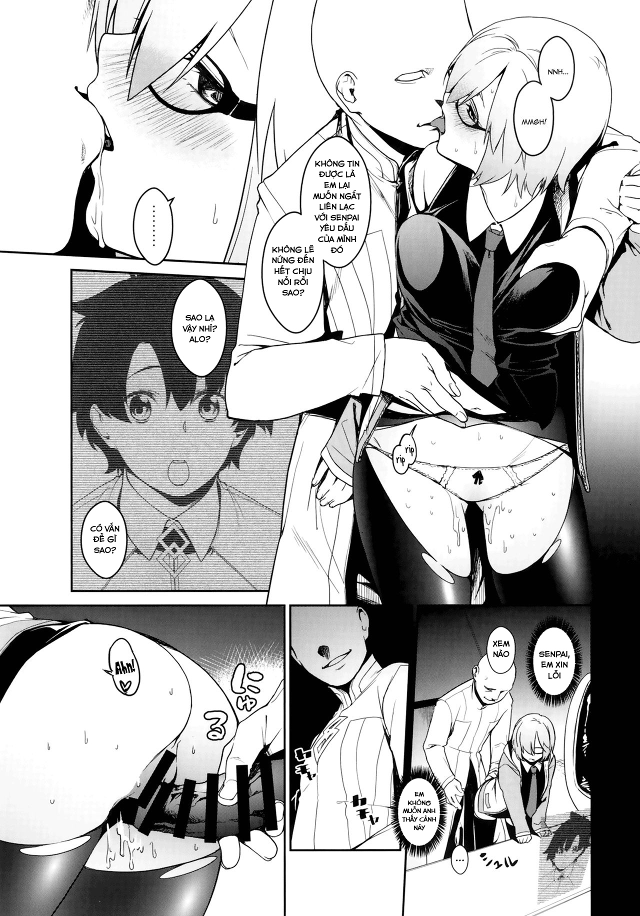 Đọc truyện hentai Shielder ni mo Aru Jakuten (Fate Grand Order) - Chap 2