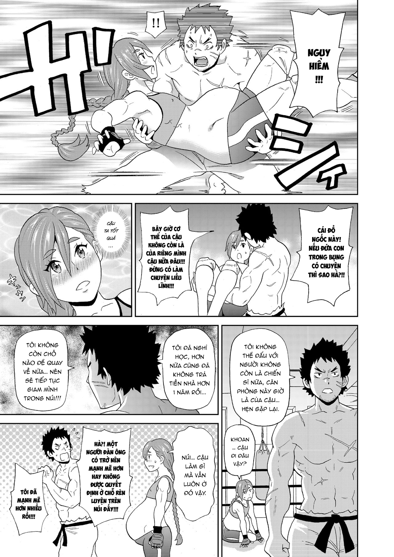 Đọc truyện hentai Võ đường karate - Oneshot