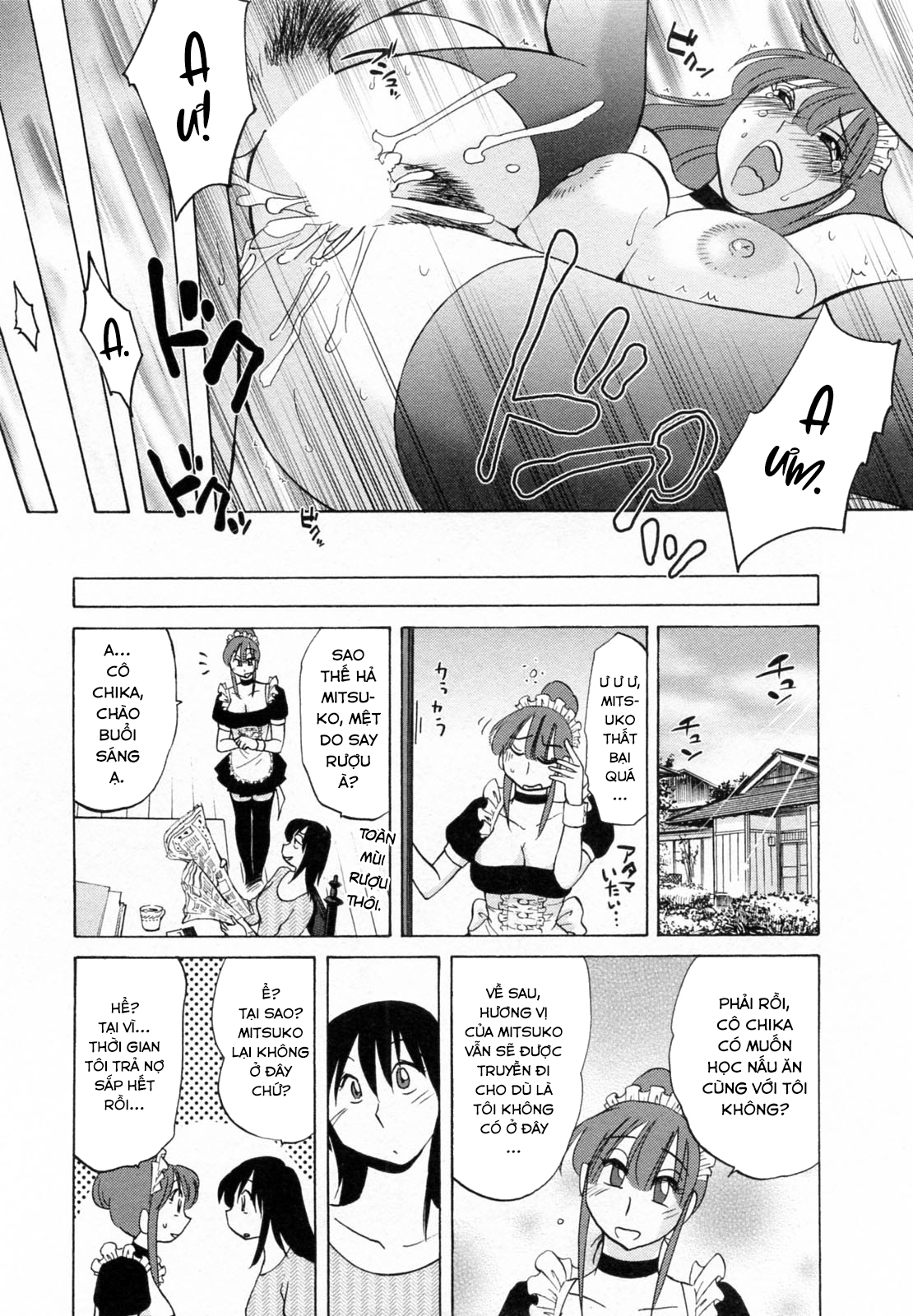 Đọc truyện hentai Maid no Mitsukosan Vol.2 - Chap 5.