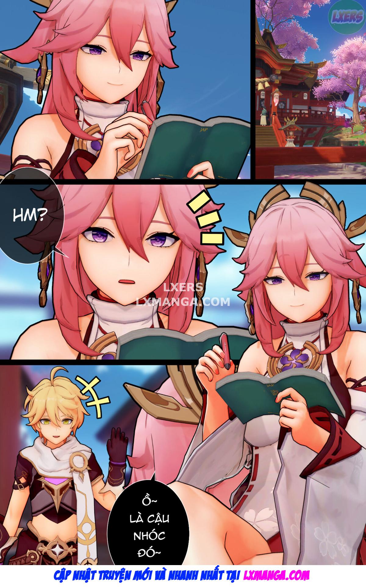 Đọc truyện hentai Vixen và con chó con của nó - Oneshot