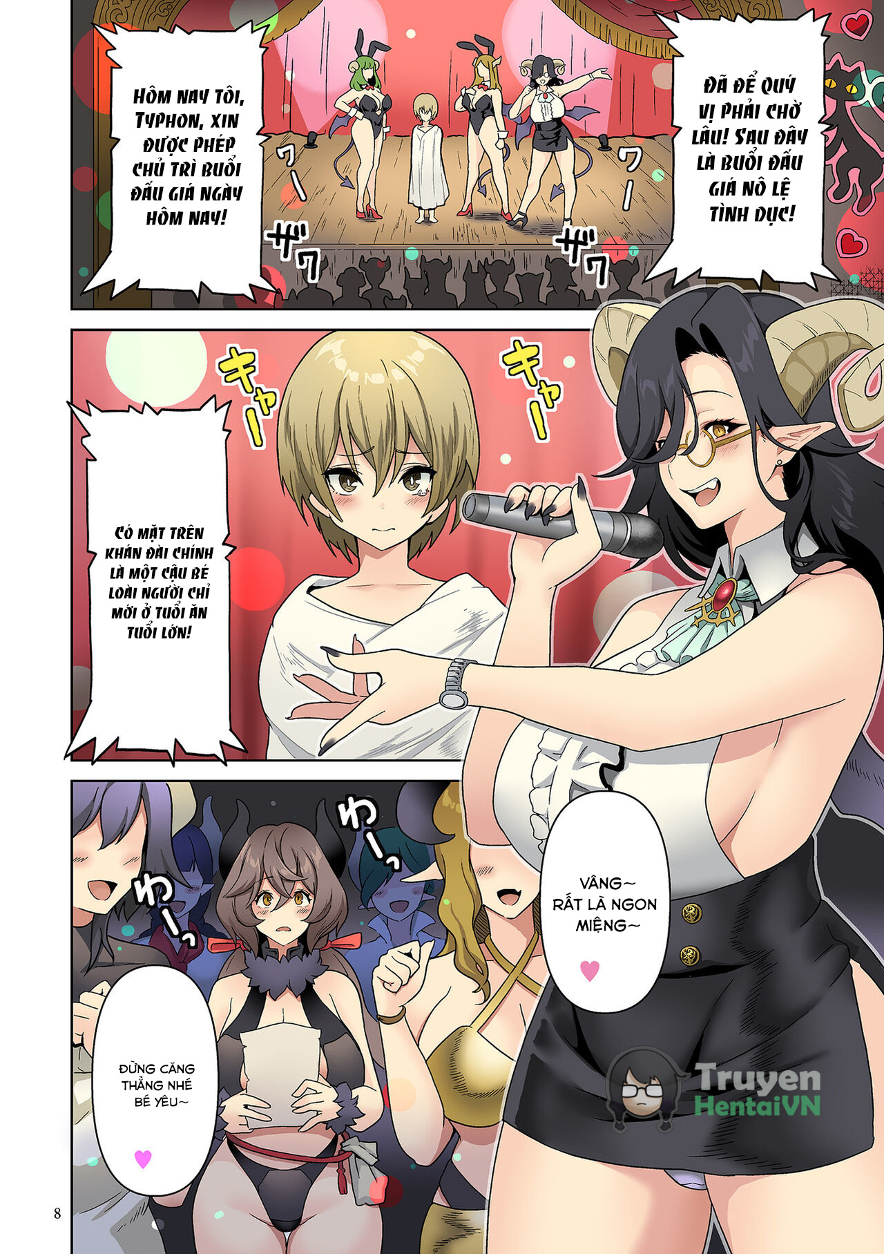 Đọc truyện hentai Vương quốc Succubus thèm bú - Chap 1