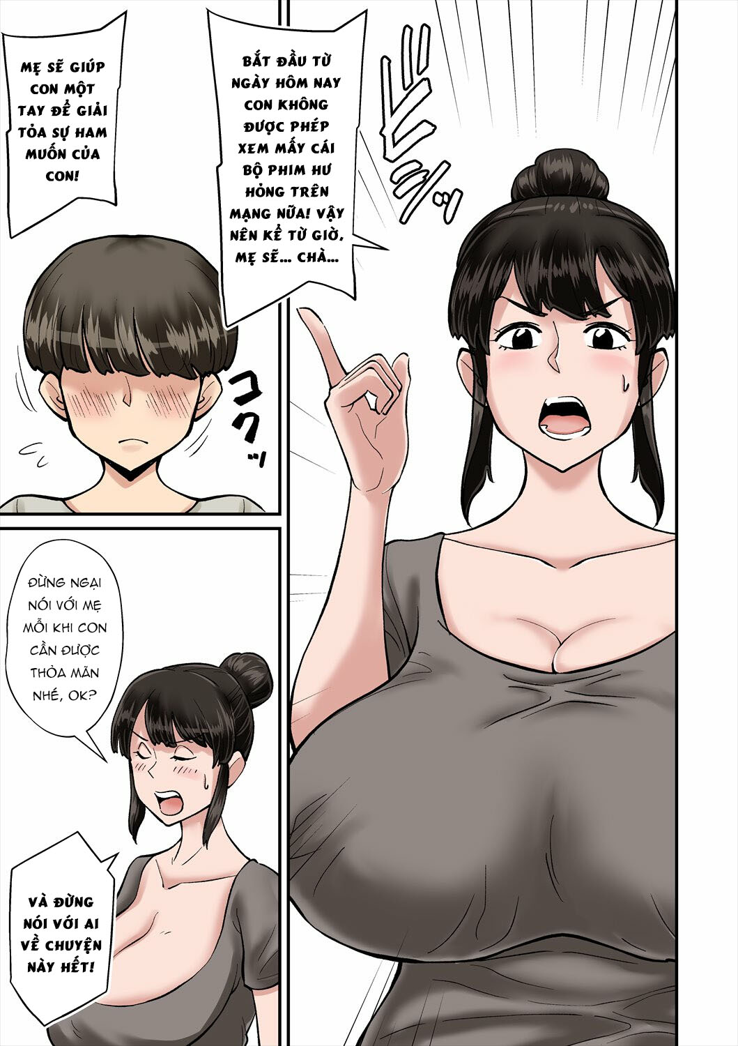 Đọc truyện hentai Mom is crazy for her son's cock! - Oneshot