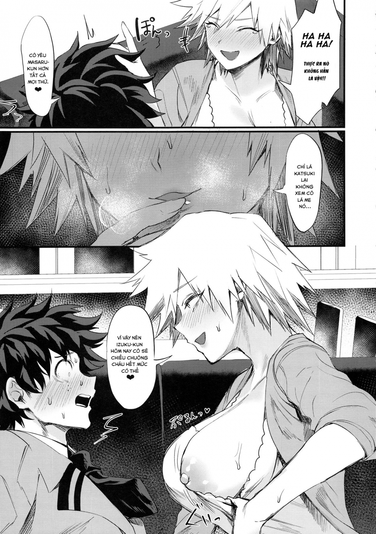 Đọc truyện hentai Mitsuki-san no Bosei ni Oshitsubusaresou desu - Oneshot