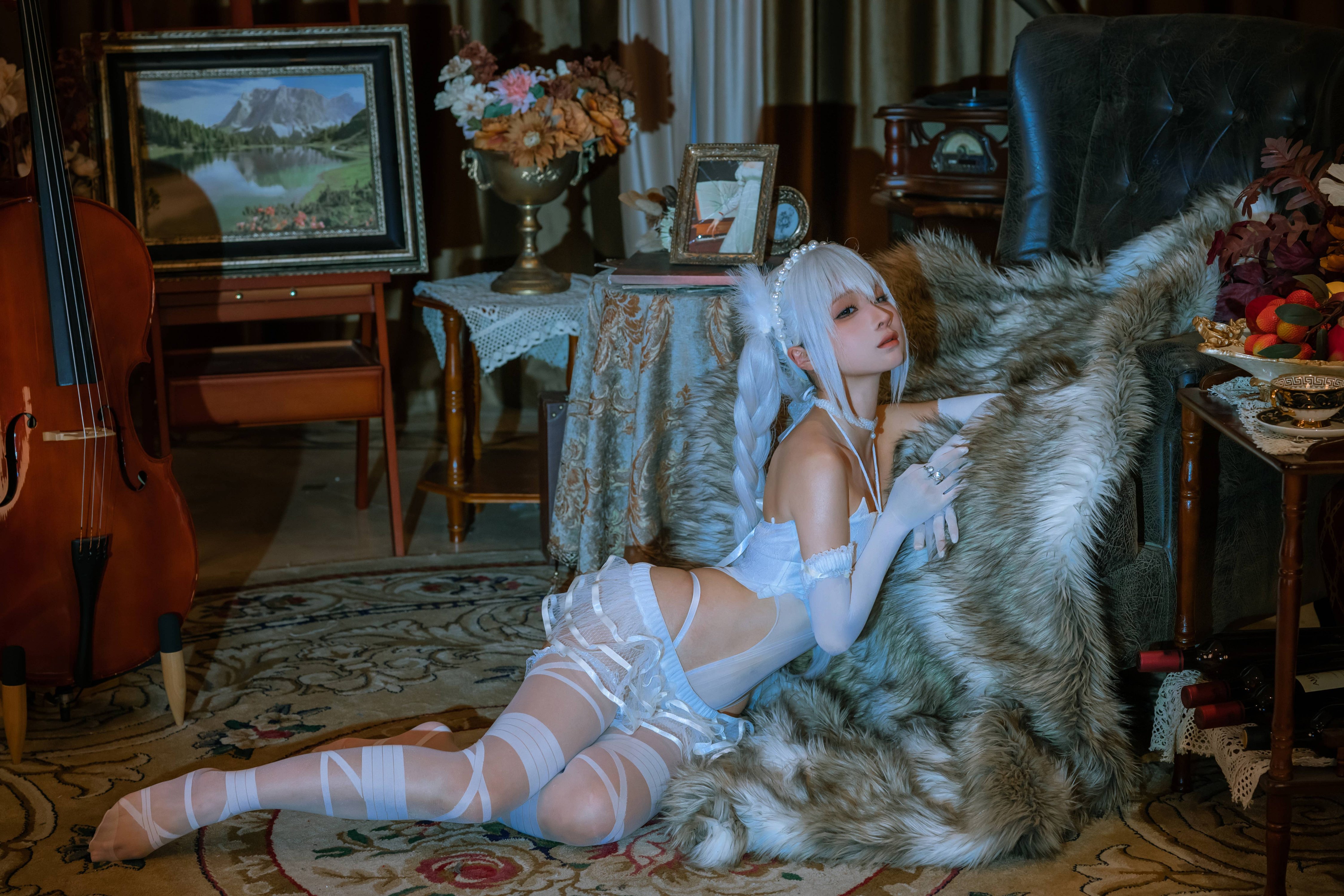 Đọc truyện hentai Tuyển tập Albums siêu phẩm Cosplay - Chap 1269 - Stupid Momo – Ballet Cat