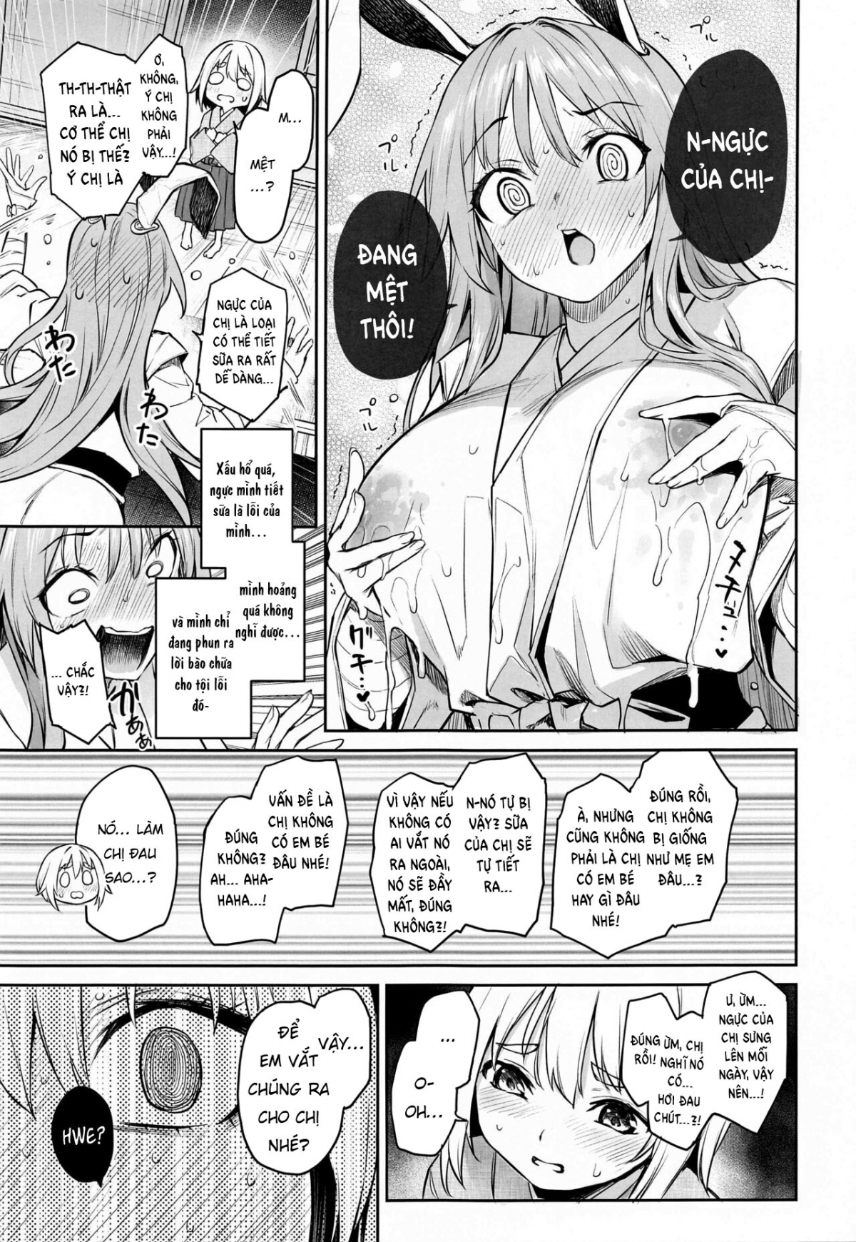 Đọc truyện hentai Udonge no Miruku Obadosu - Udonge’s Milky Overdose - Oneshot