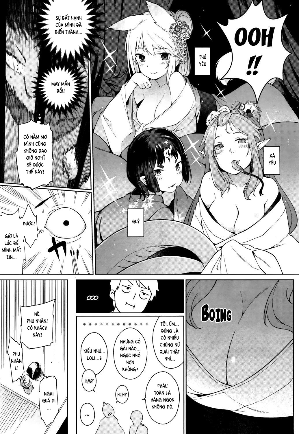 Đọc truyện hentai My First Time at the (Lolibabaa) Red Light District - Oneshot