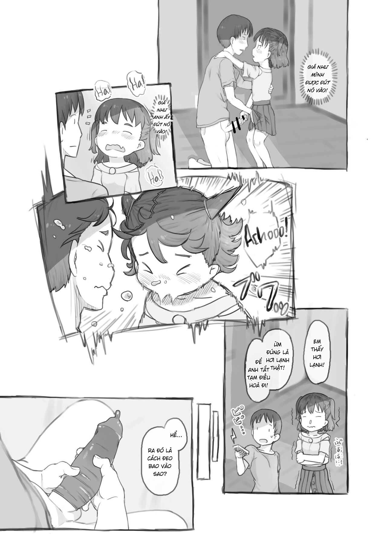 Đọc truyện hentai Fap cùng em gái - Chap 2.1