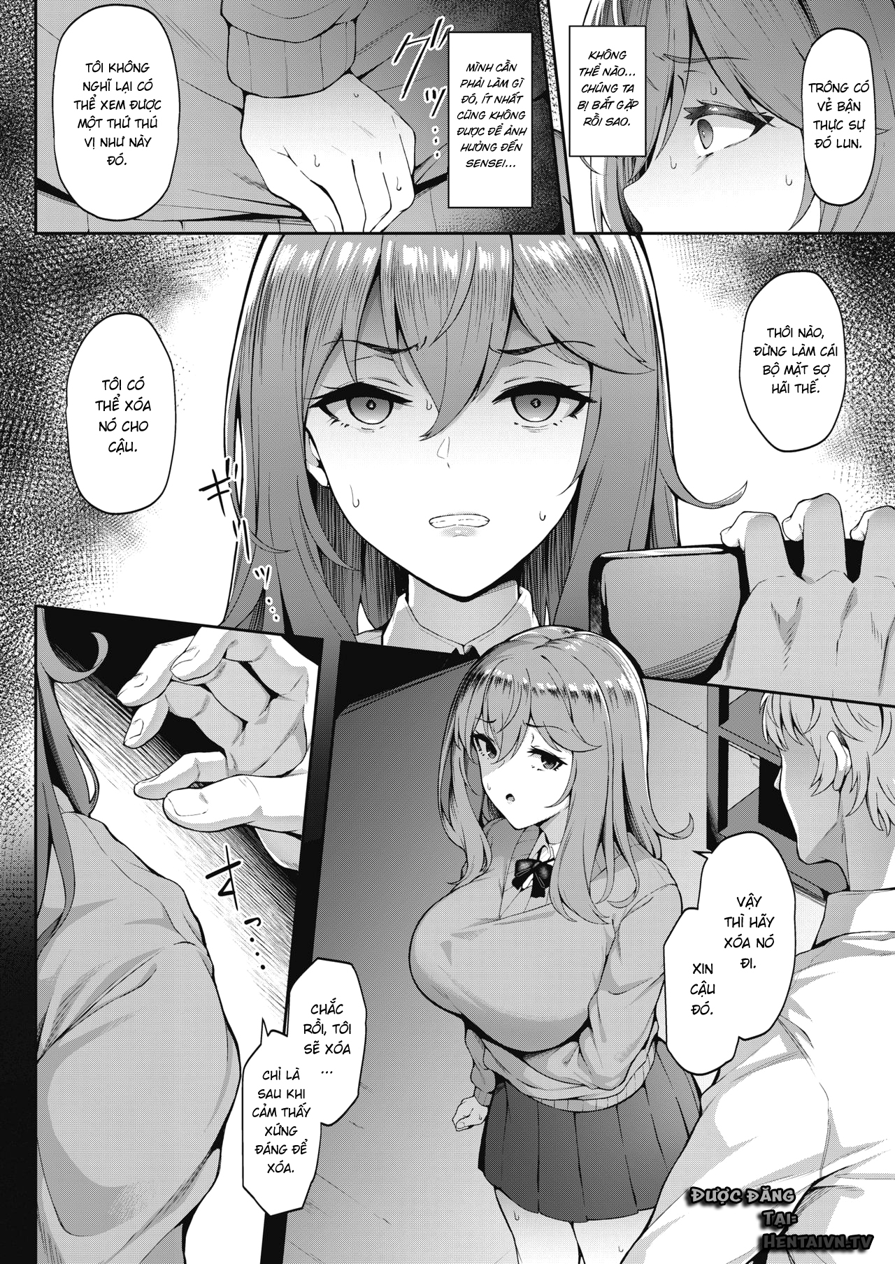 Đọc truyện hentai Teguri Yoseru Amai Yuuwaku - Oneshot