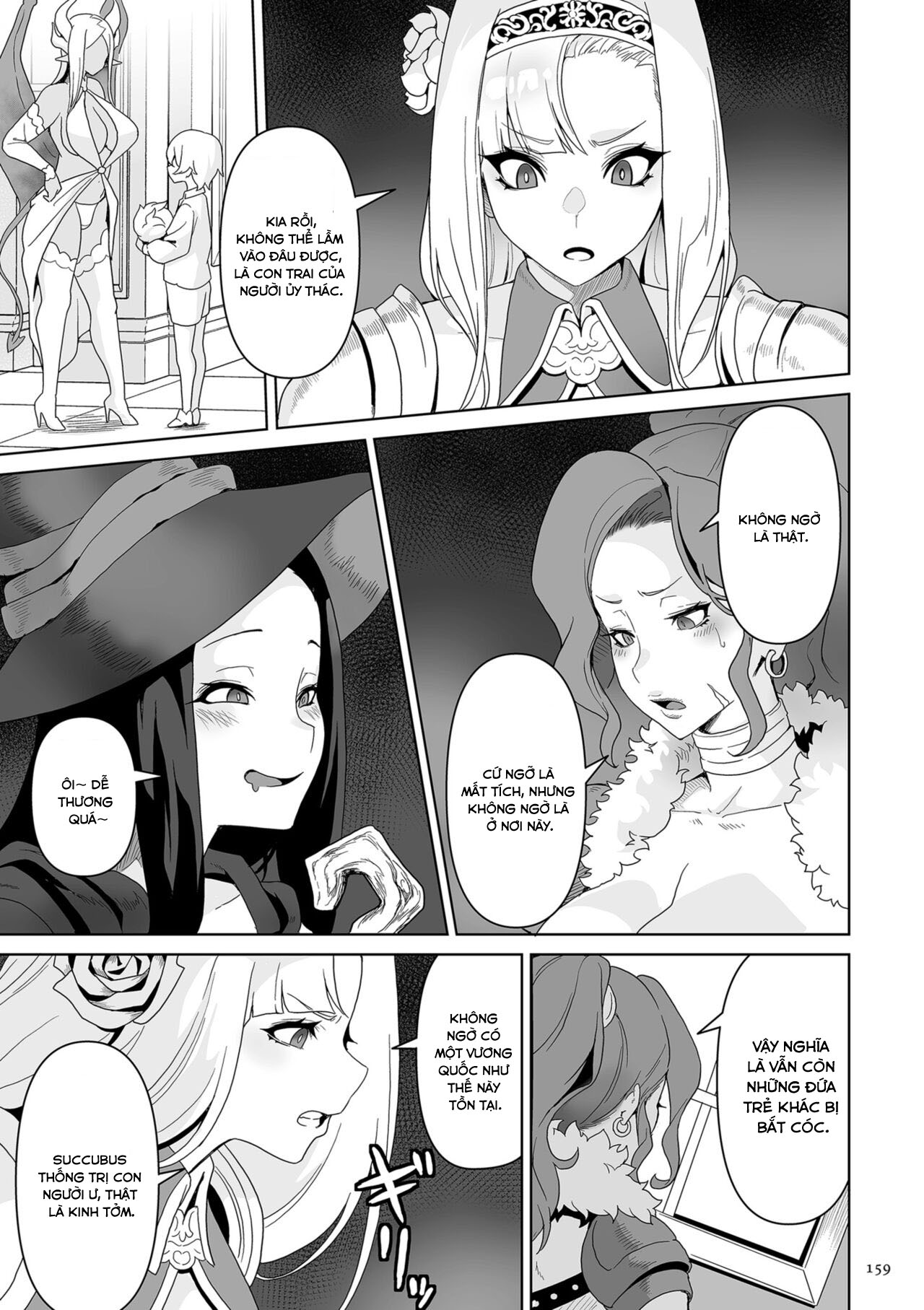 Đọc truyện hentai Vương quốc Succubus thèm bú - Chap 6