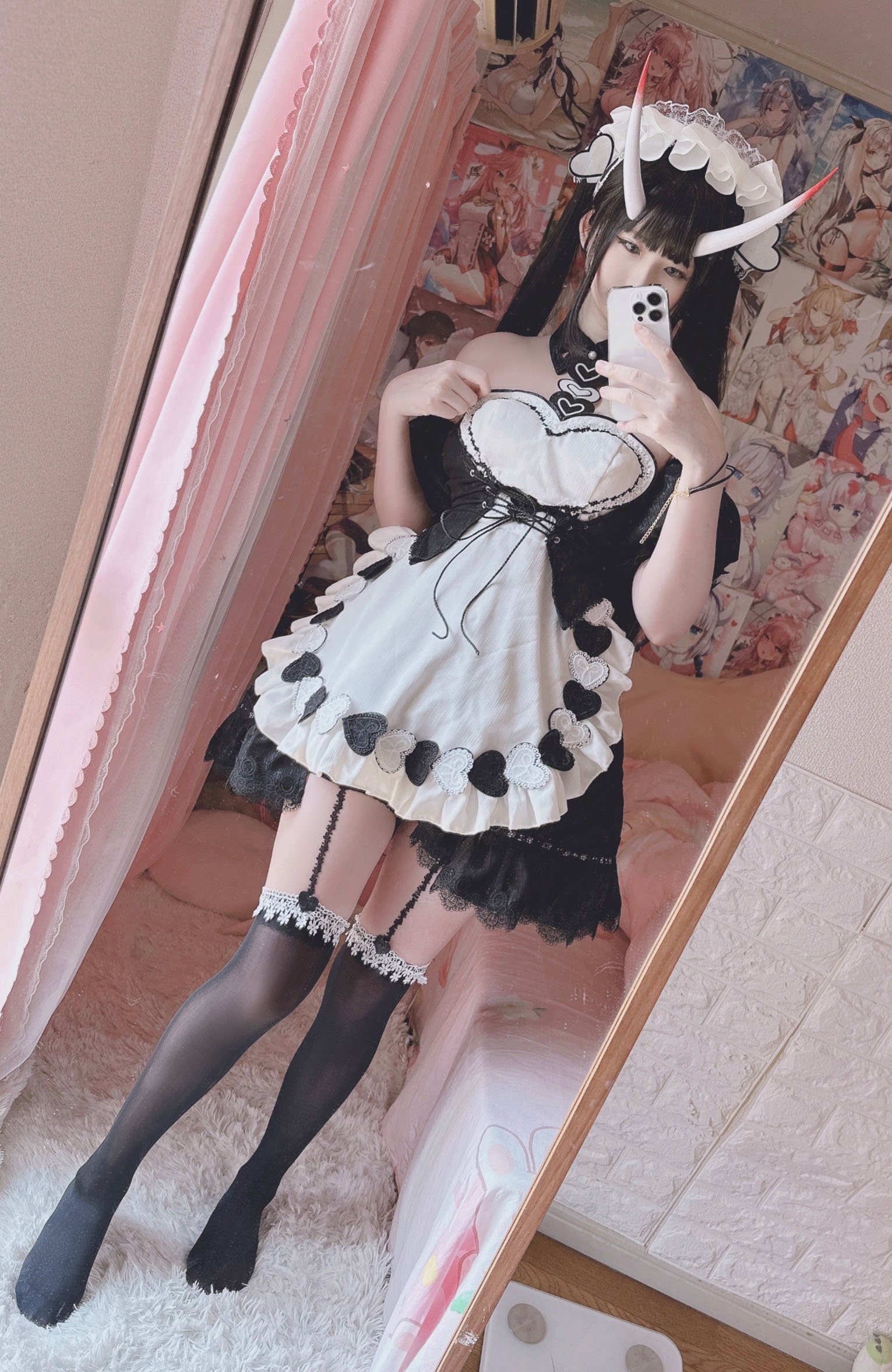 Đọc truyện hentai Tuyển tập Albums siêu phẩm Cosplay - Chap 263 - Cô hầu gái câm Noshiro