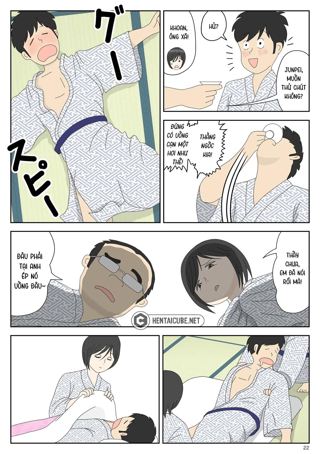 Đọc truyện hentai Bị mẹ phát hiện đang rình trộm thủ dâm - Chap 2 - Cha ở kế bên