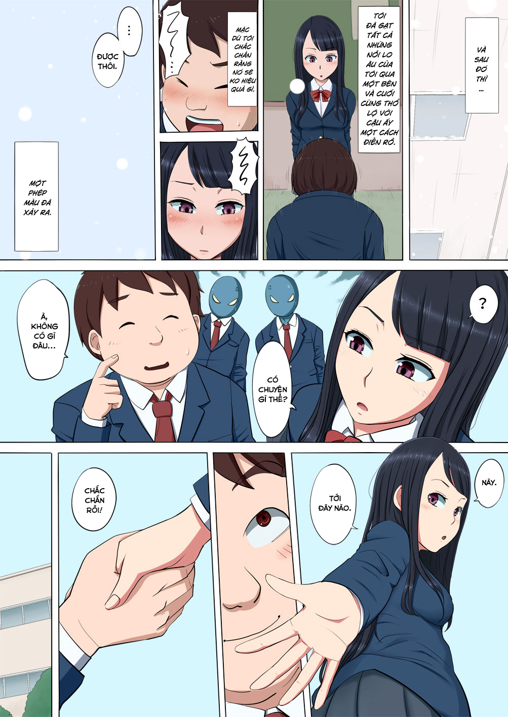 Đọc truyện hentai NETORI nhỏ bạn gái của thằng học sinh béo ú - Chap 1: Con mồi ngon