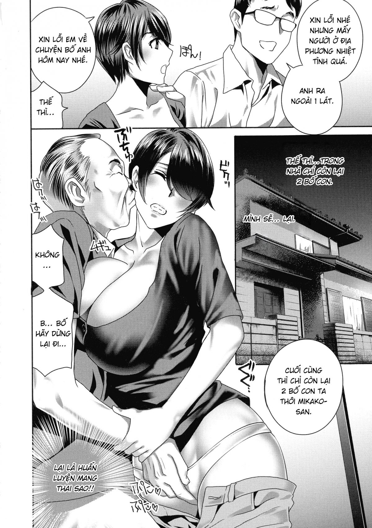 Đọc truyện hentai Giáo huấn mang thai của tên bố dượng dơ bẩn - 5 chương đầu