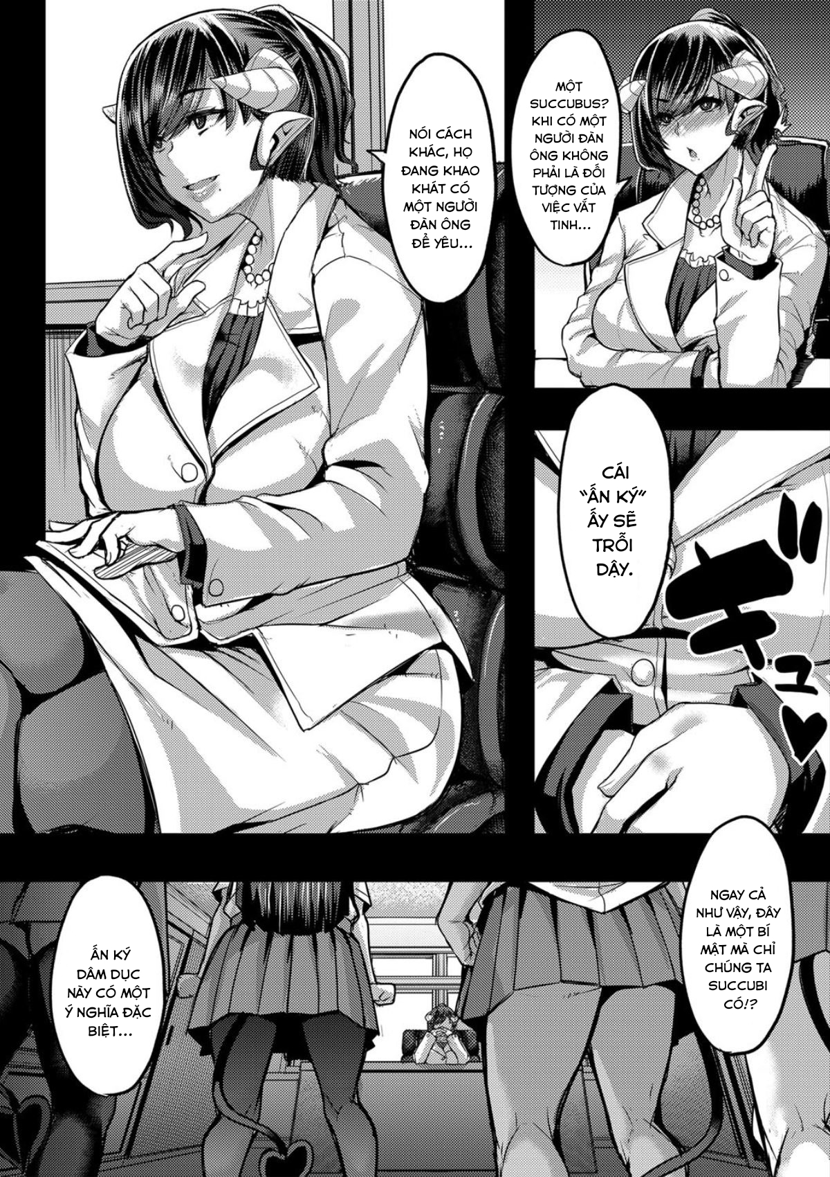 Đọc truyện hentai Succubus Sakusei-bu - Chap 4