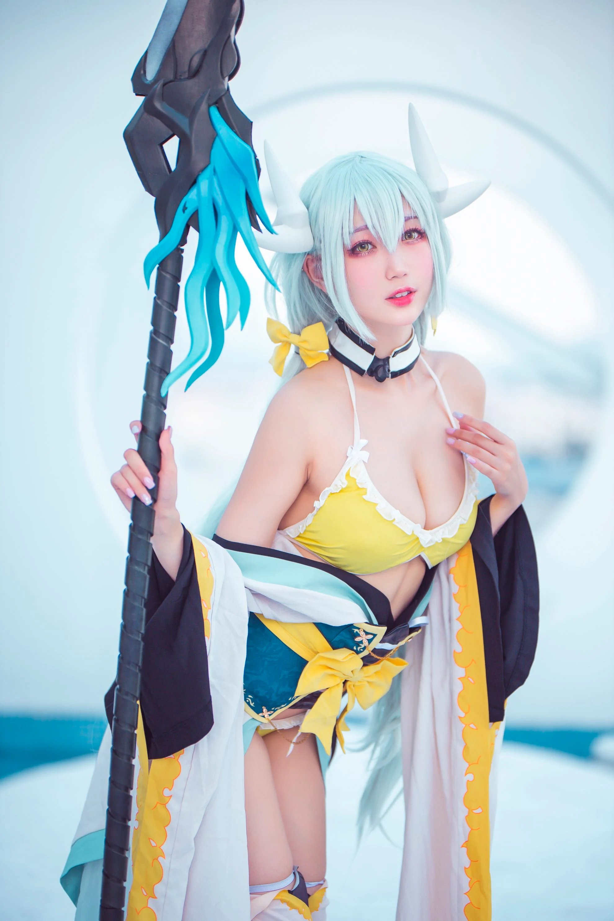 Đọc truyện hentai Tuyển tập Albums siêu phẩm Cosplay - Chap 888 - Zhou Ji is a cute rabbit NO.031 Qing Ji