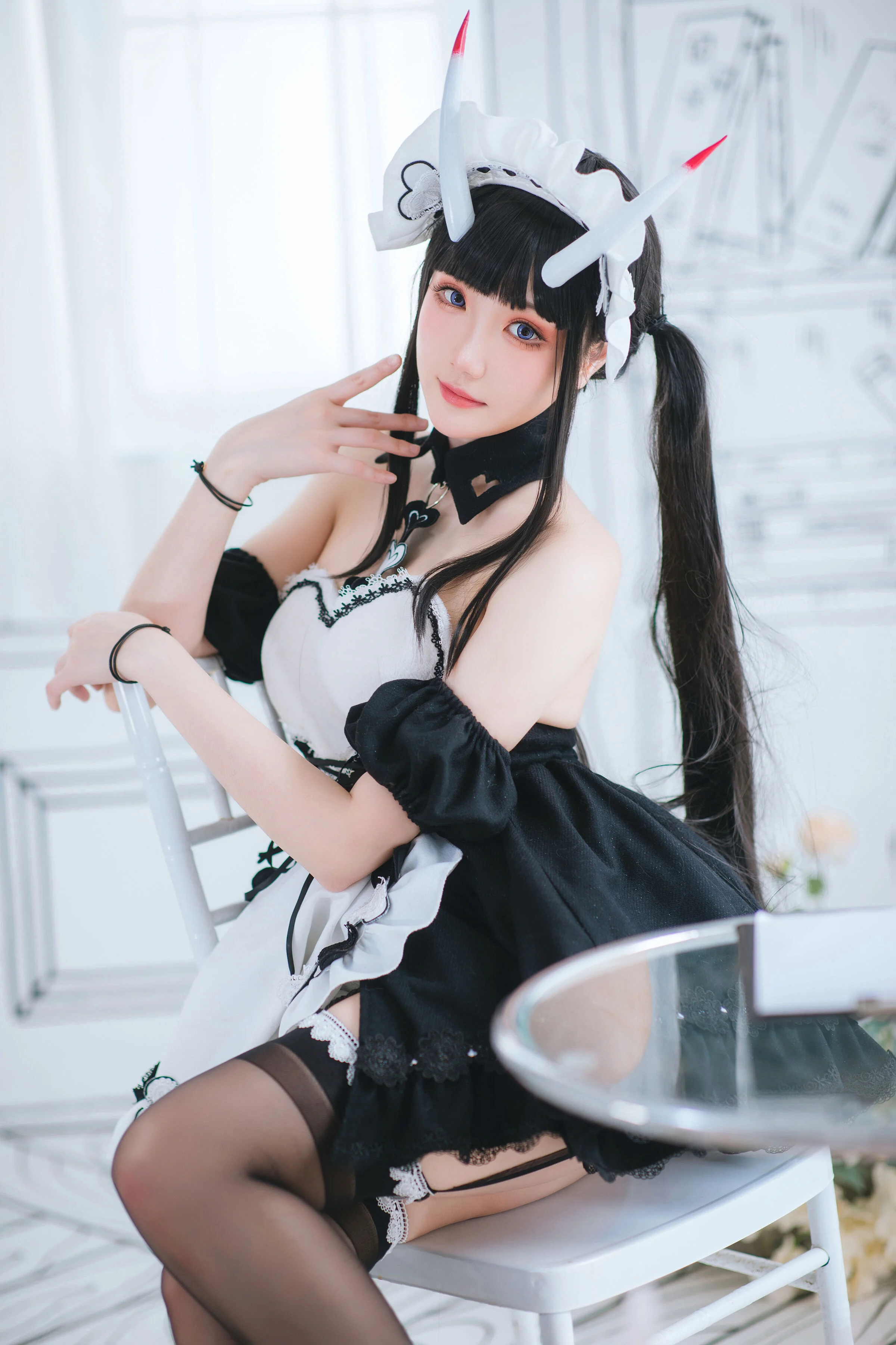 Đọc truyện hentai Tuyển tập Albums siêu phẩm Cosplay - Chap 591 - Guashi-chan Noshiro Maid