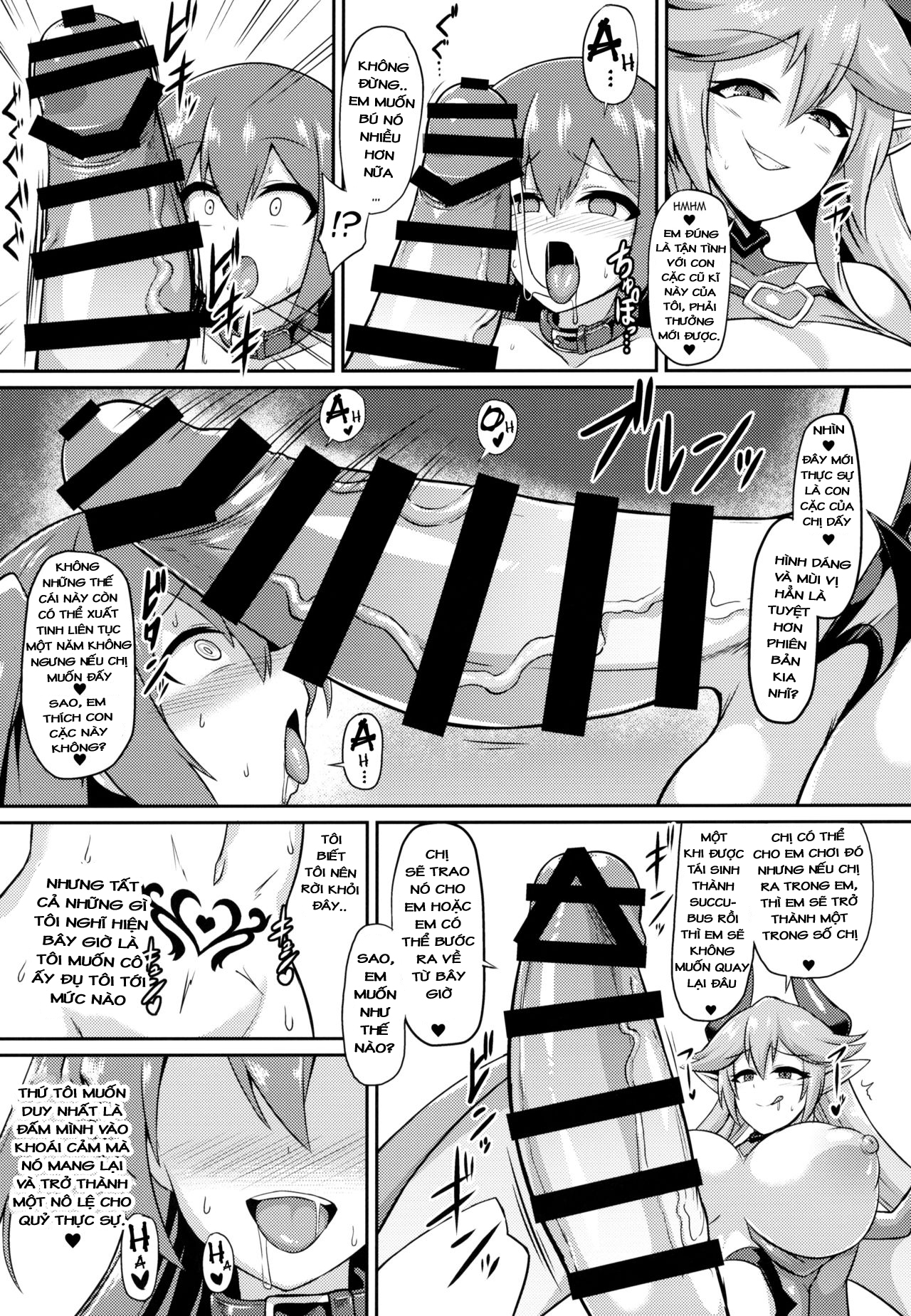 Đọc truyện hentai A Lesbian Succubus’s Lust Crest Pleasure Training - Chap 1!