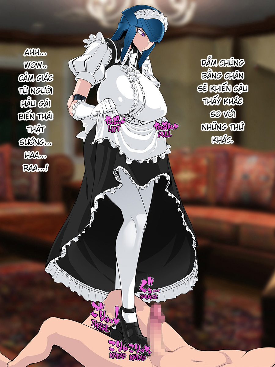 Đọc truyện hentai Maid Android No Jimuteki Sei Shori - Oneshot