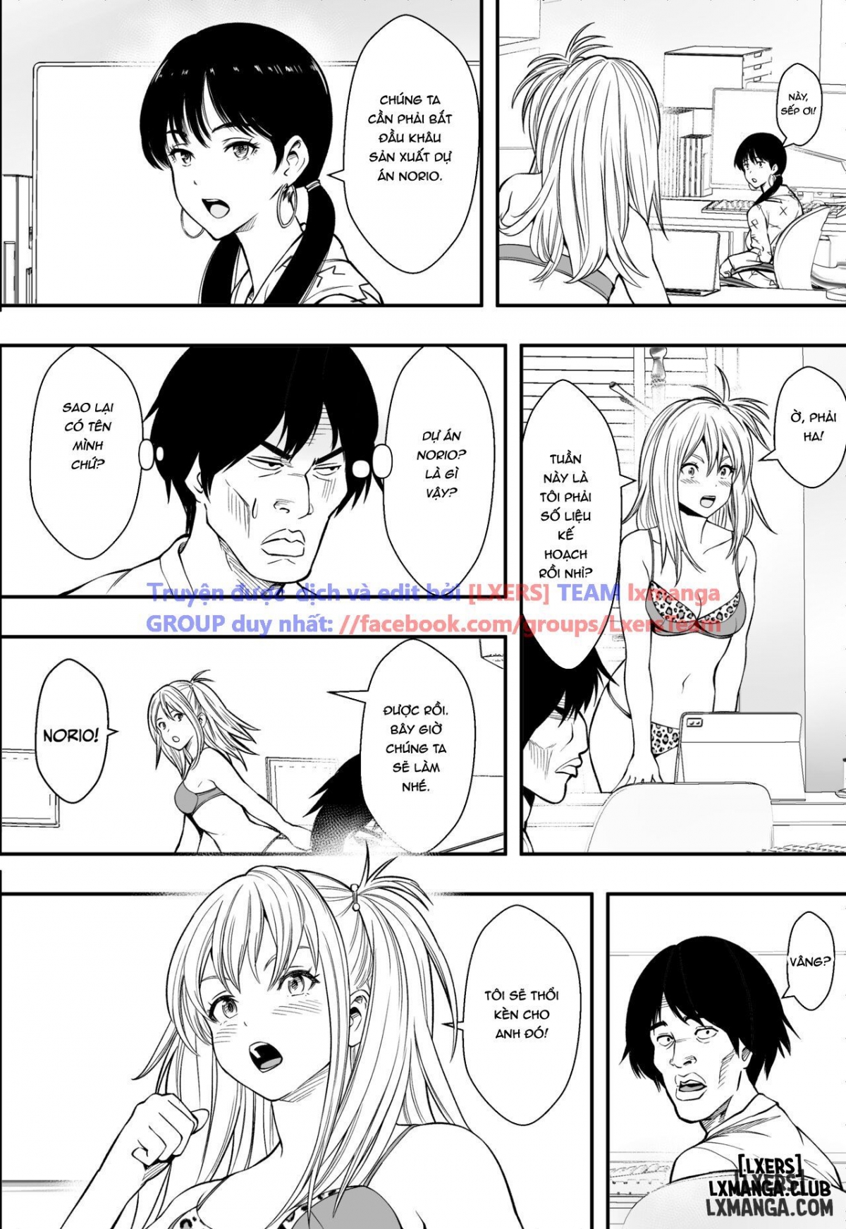 Đọc truyện hentai Getting Busy With Business Gyarus - Oneshot