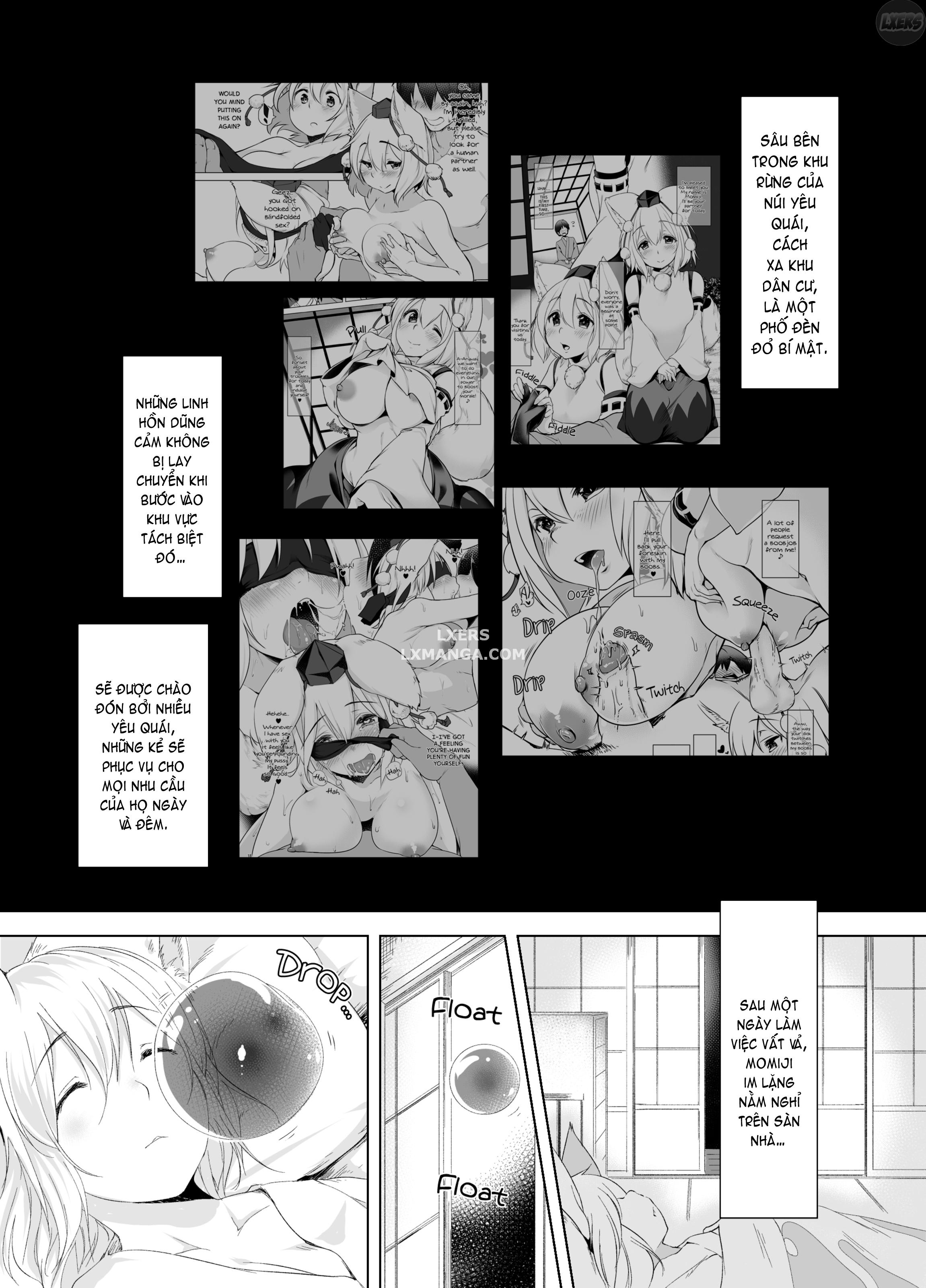 Đọc truyện hentai Hành lang giấc mơ Momiji - Oneshot