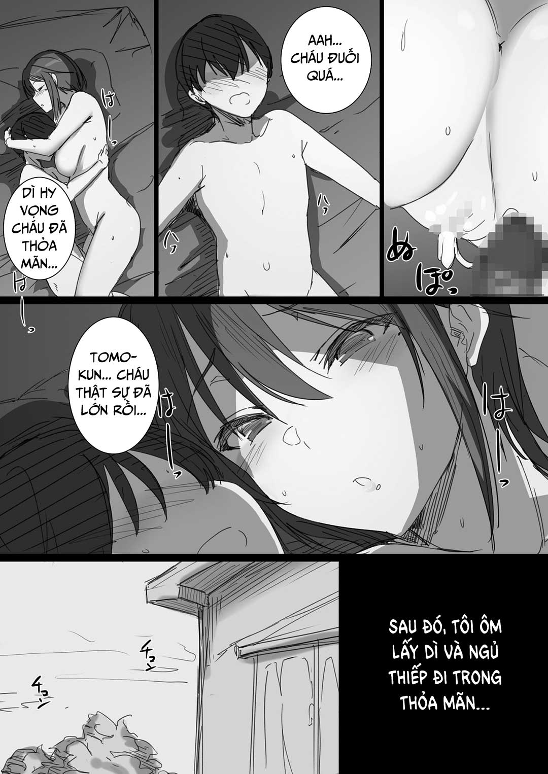 Đọc truyện hentai Người dì tôi yêu đã bỏ nhà ra đi - Chap 2 - [END]