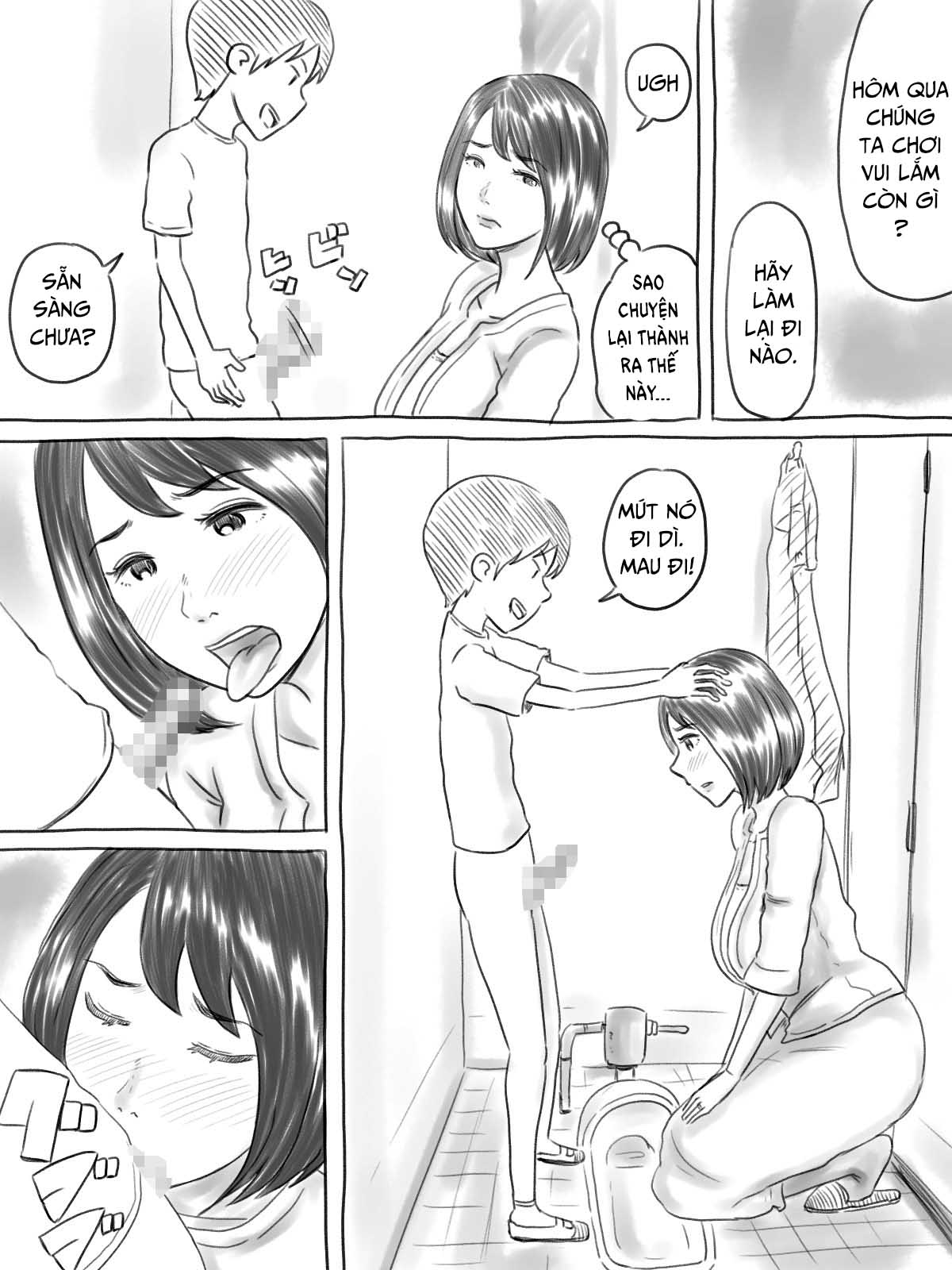 Đọc truyện hentai Iraira Shounen - Chap 2