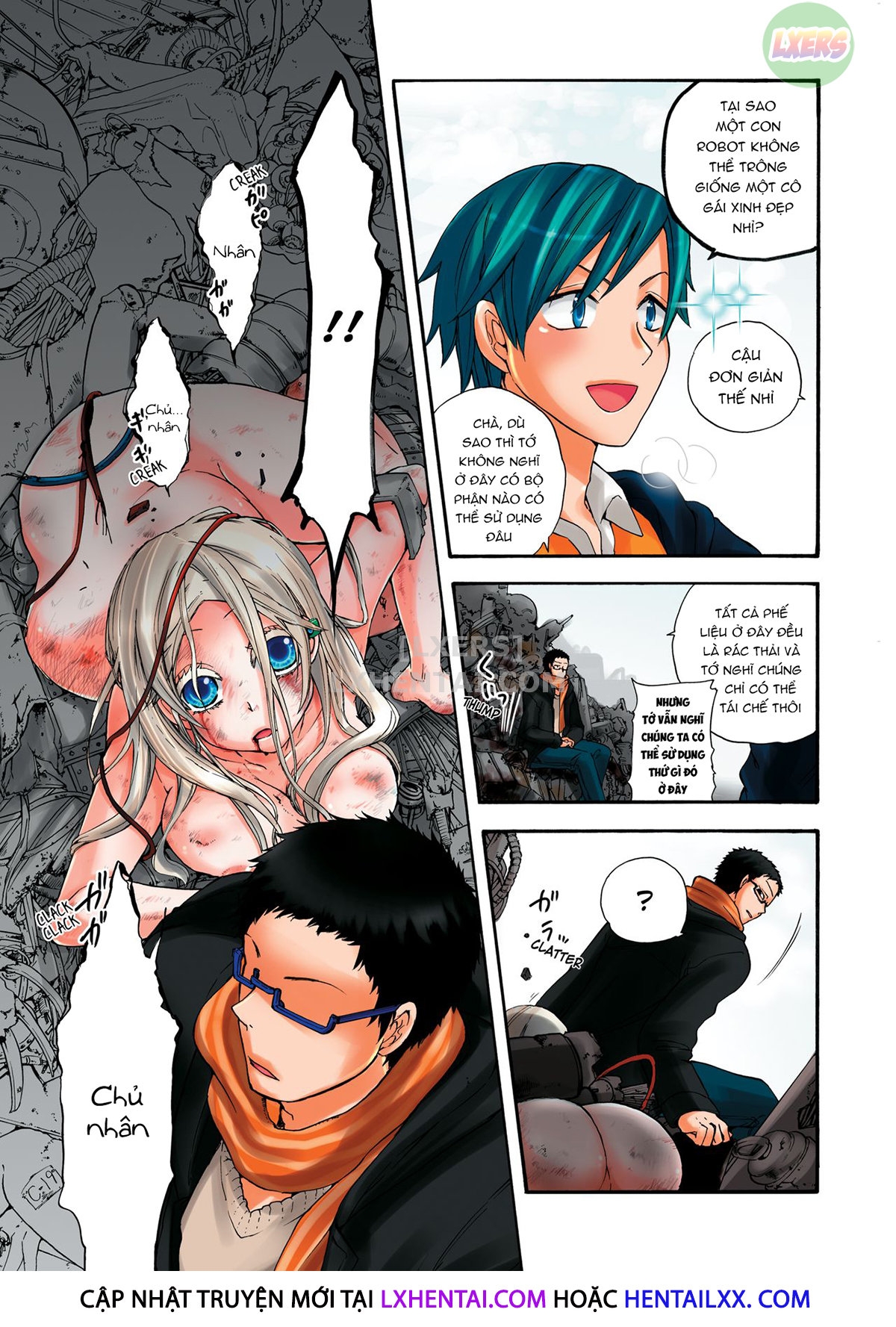 Đọc truyện hentai Robot thú cưng Lilly - Chap 10