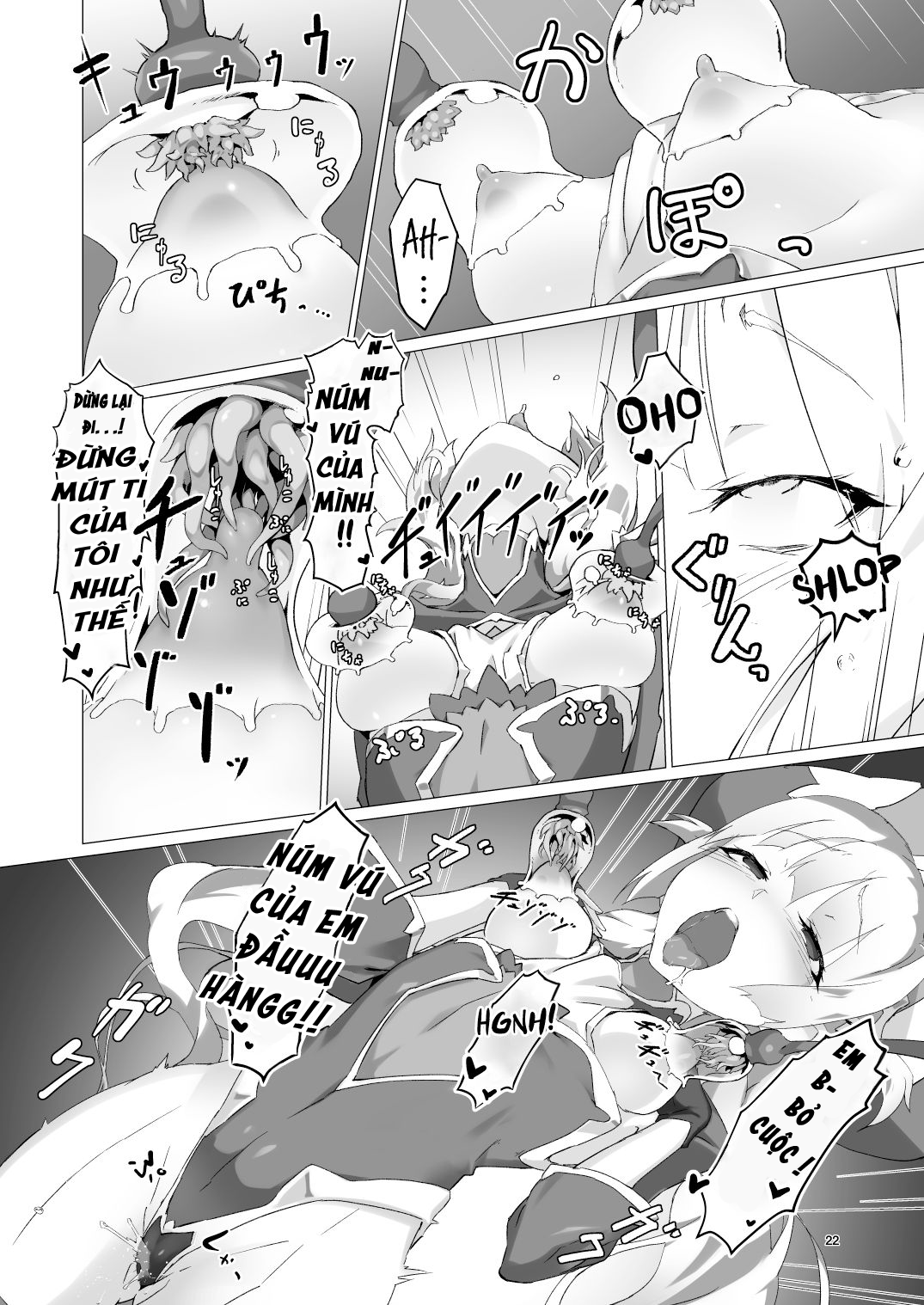 Đọc truyện hentai Kotohana -Sei Shinkan Shokushu Nyuujoku Choukyou - Phần 1