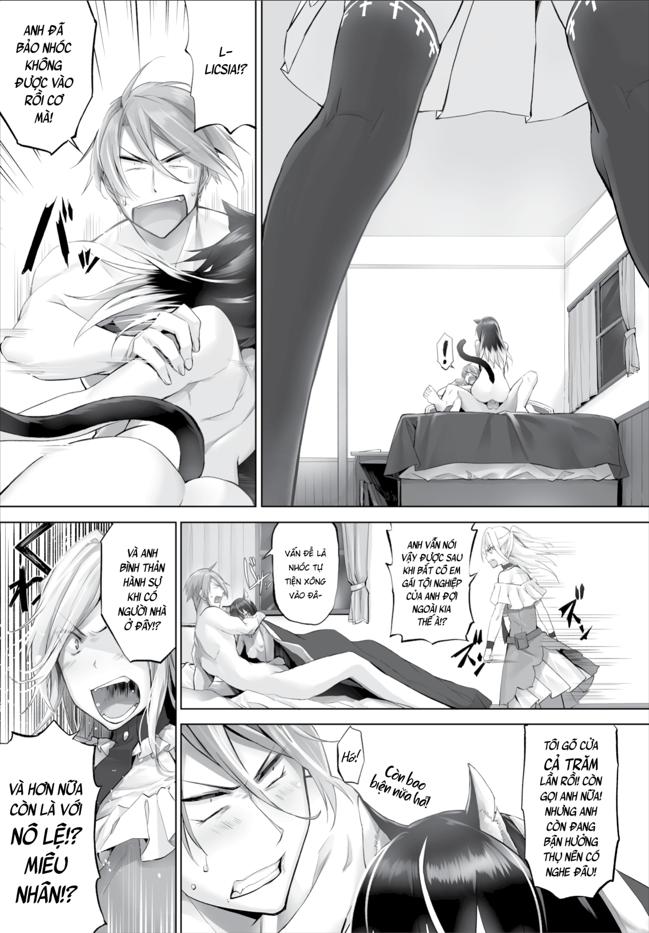 Đọc truyện hentai Nô lệ tai mèo - Chap 7(YURI!!!)