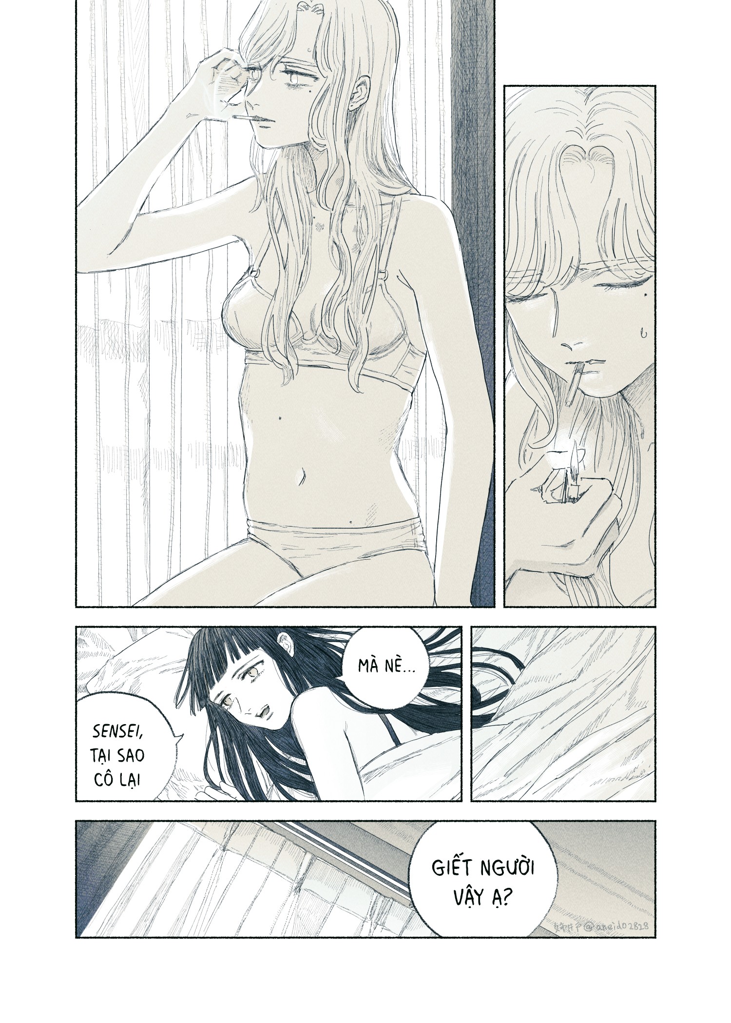 Đọc truyện hentai Chuyện về nữ giáo viên bị học sinh yandere nhấn chìm trong dục vọng - Tôi bị dằm trong tim