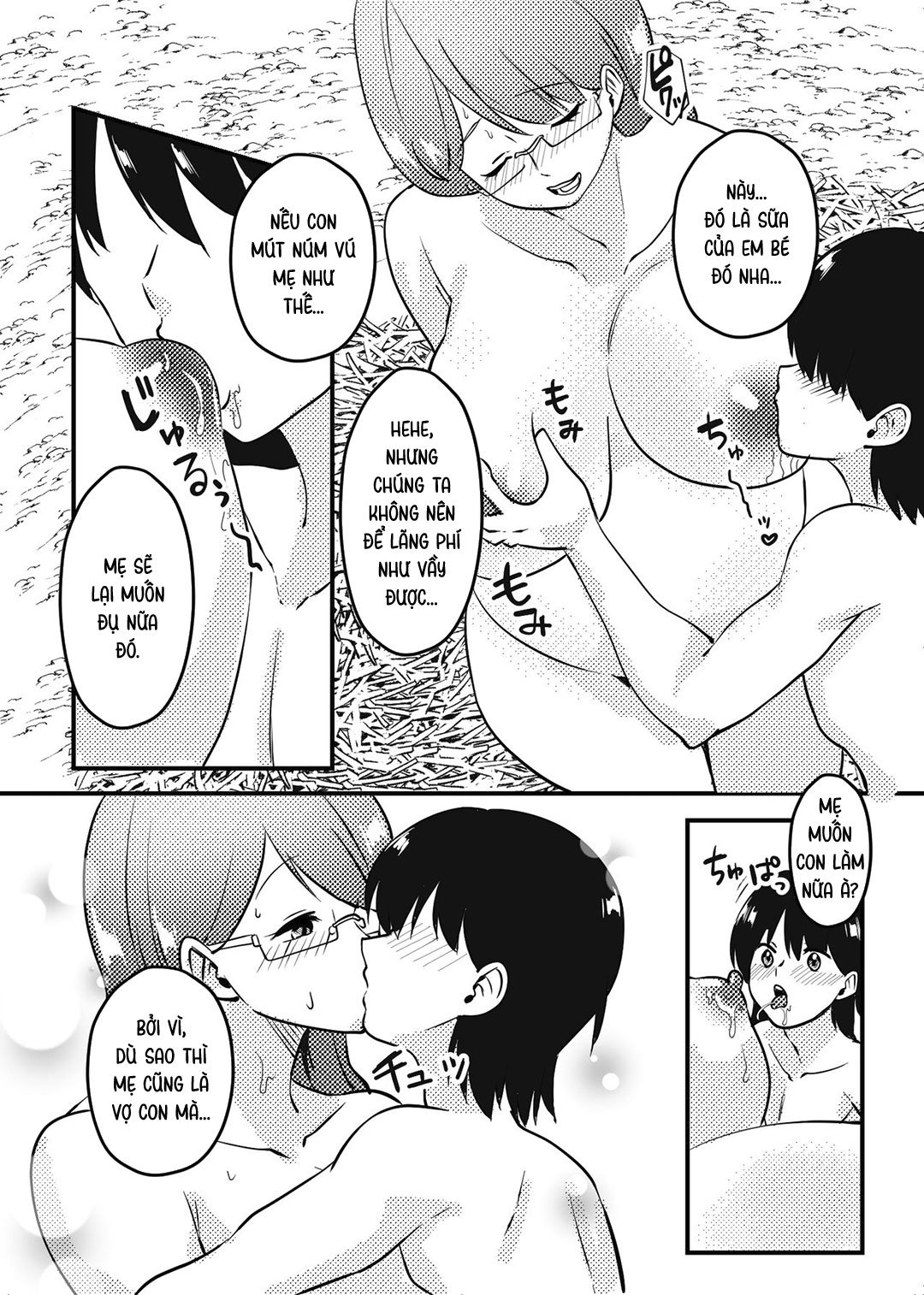 Đọc truyện hentai Mẹ và con trai dạt vào hoang đảo - Oneshot