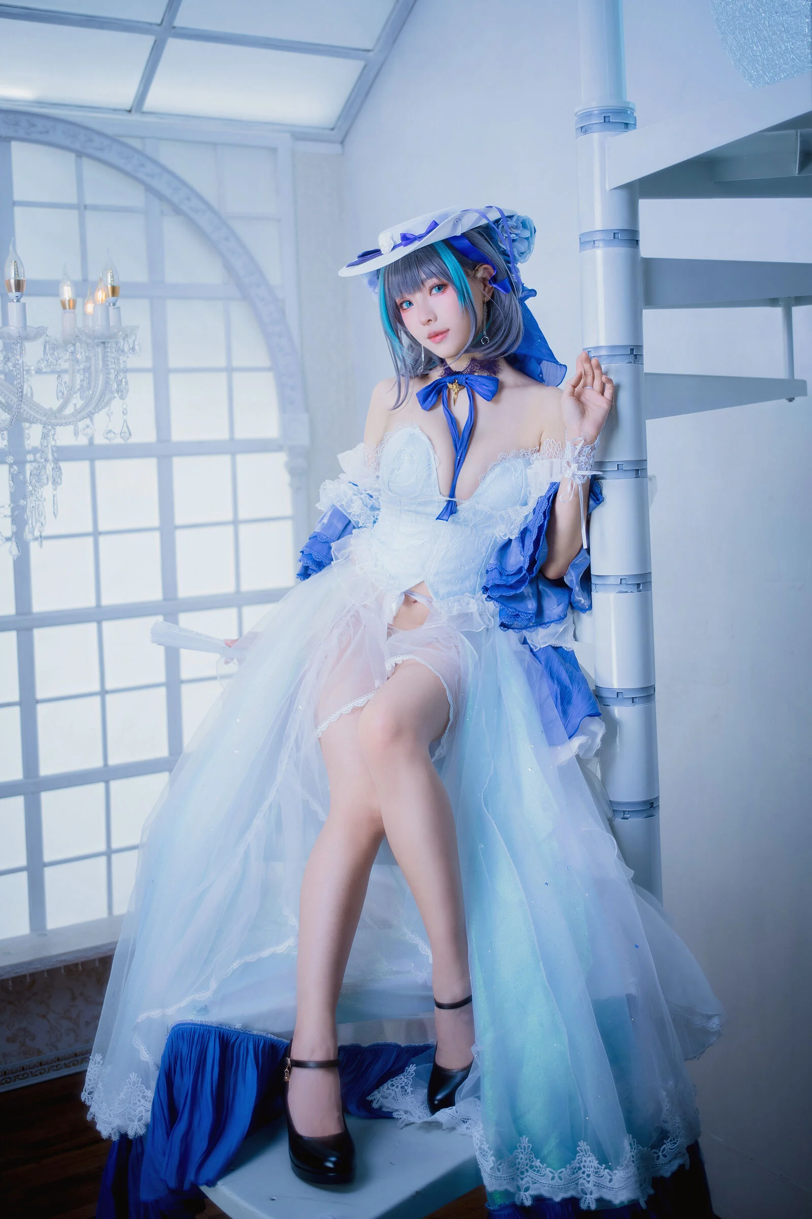 Đọc truyện hentai Tuyển tập Albums siêu phẩm Cosplay - Chap 365 - ely - cheshire dress