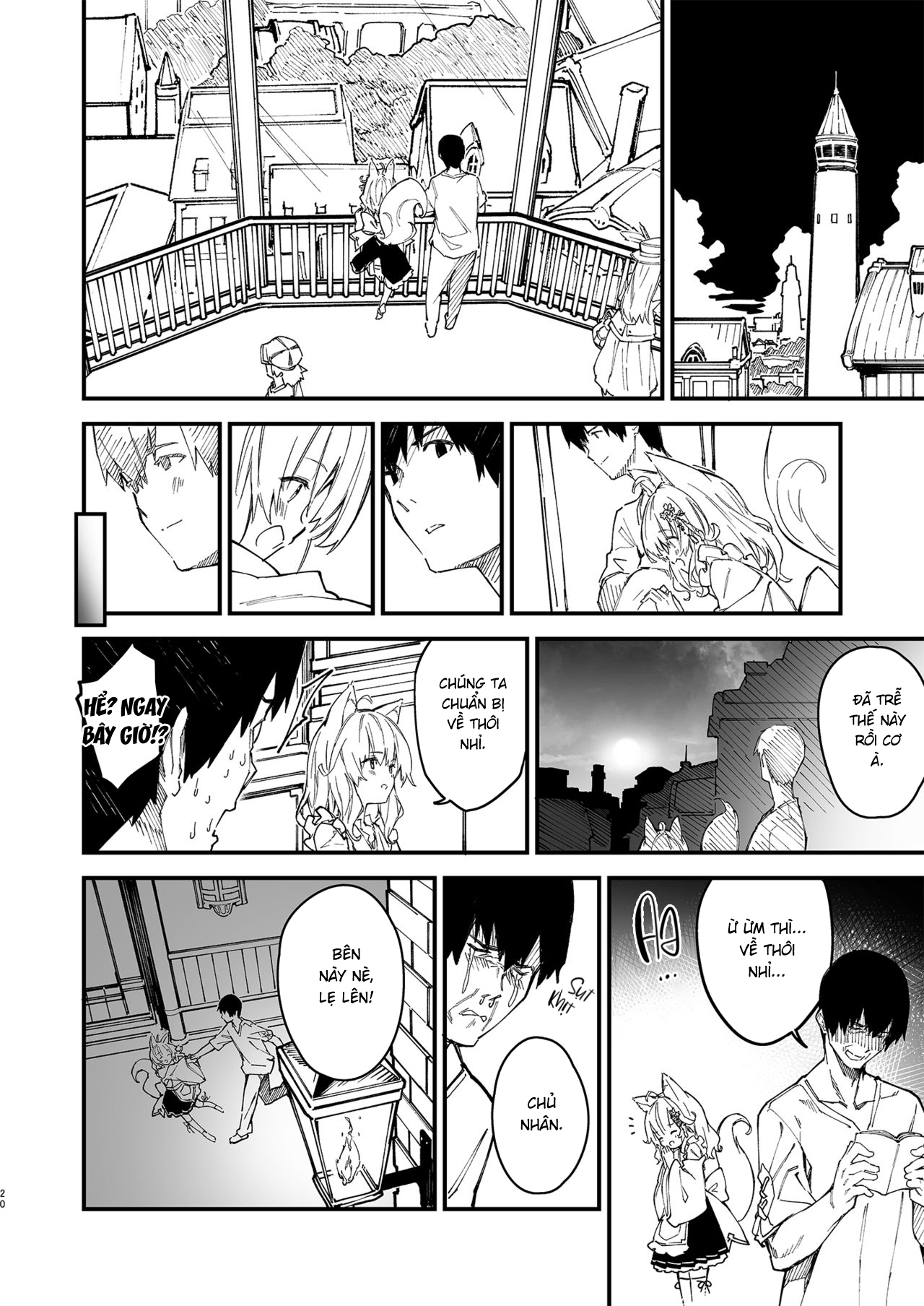 Đọc truyện hentai Sống Cùng Nàng Tai Thú - Chương 2