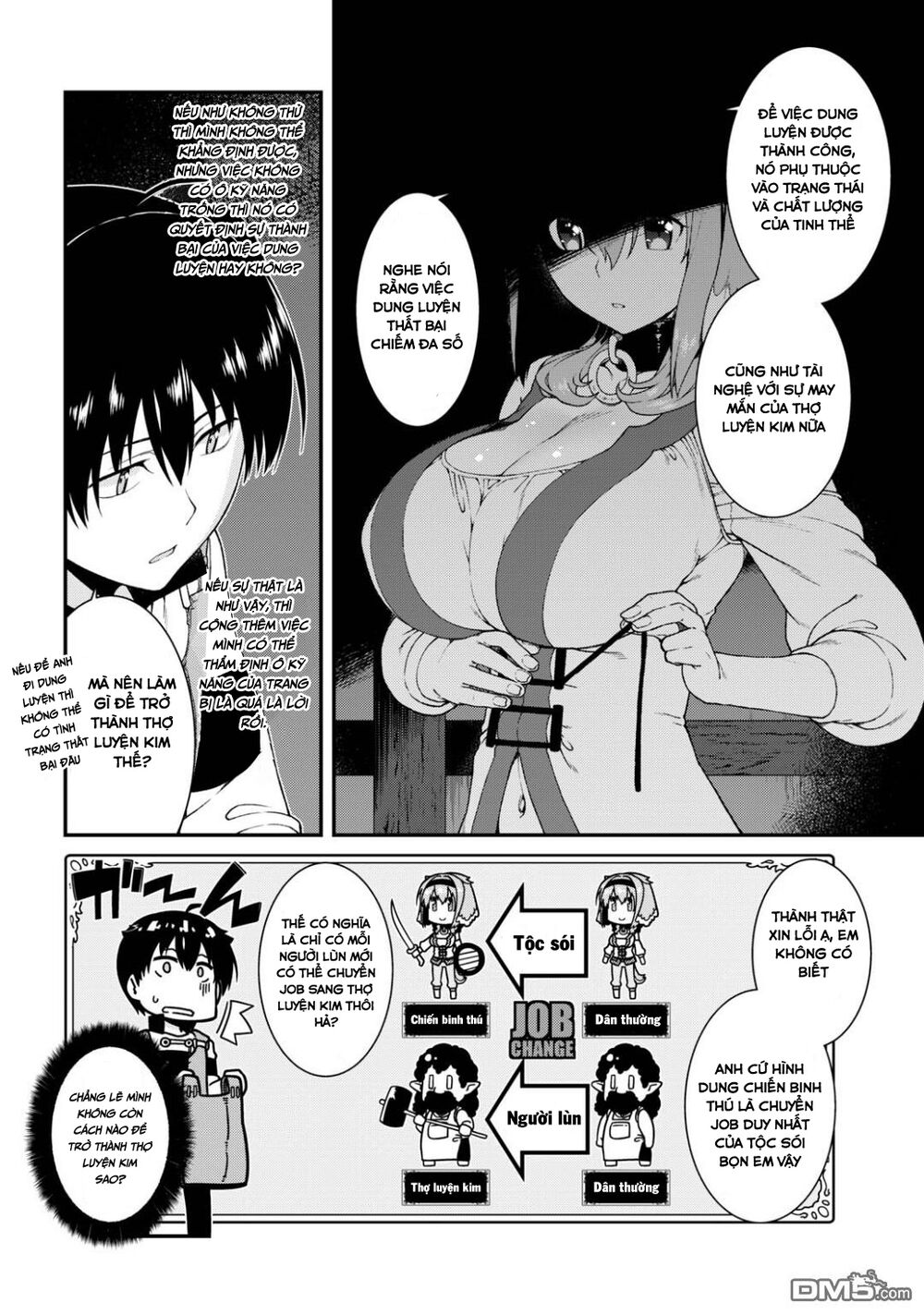 Đọc truyện hentai Lập Harem Chốn Mê Cung Ở Dị Giới - Chap 7.1