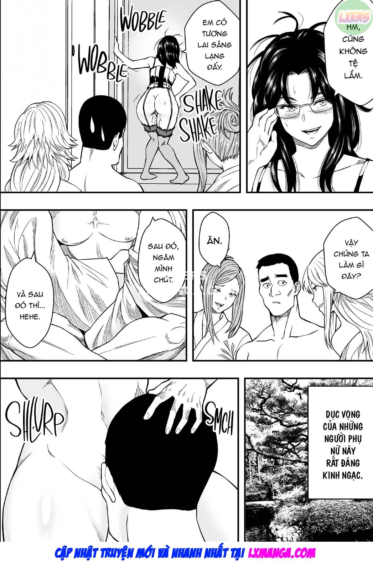 Đọc truyện hentai Chuyến du lịch suối nước nóng và những người phụ nữ có chồng vô song - Oneshot