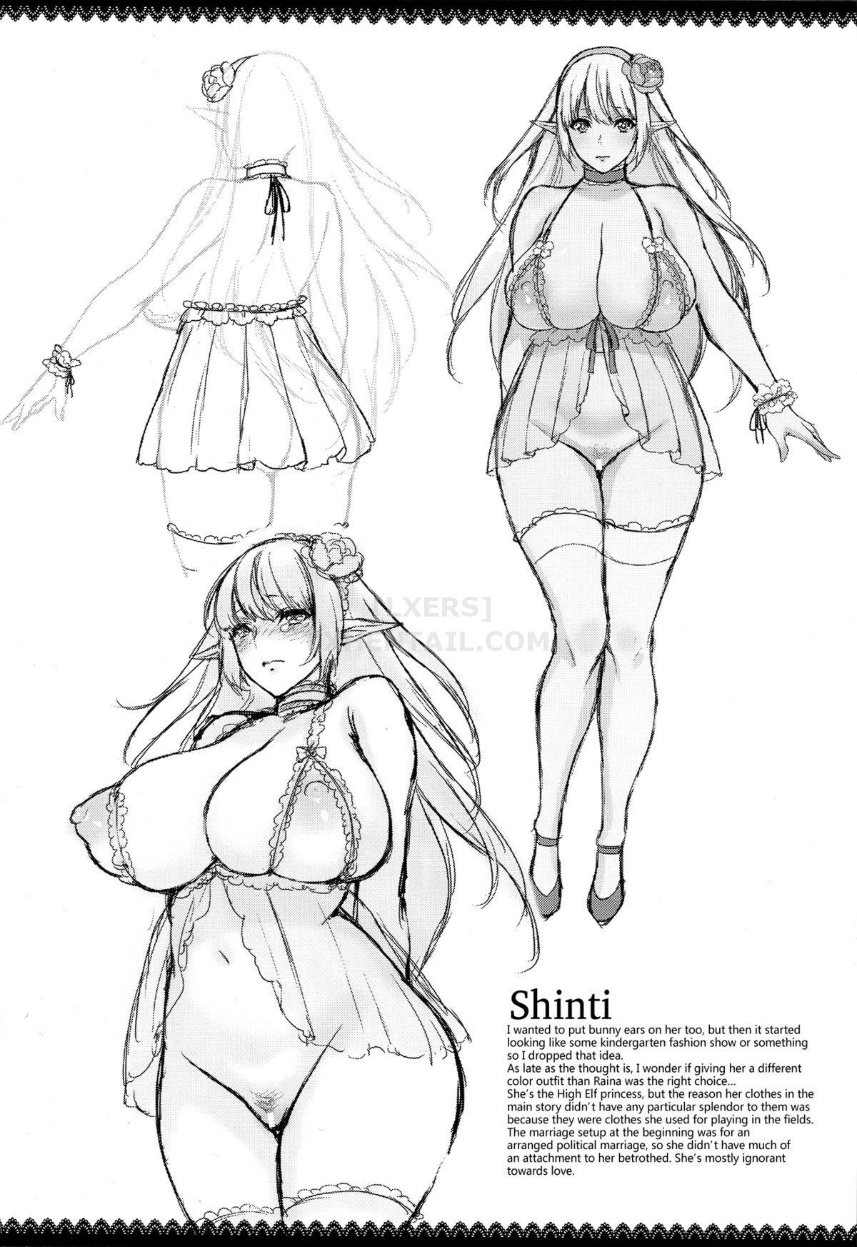 Đọc truyện hentai Elf No Hime Wa Kairaku Ni Naku - Oneshot