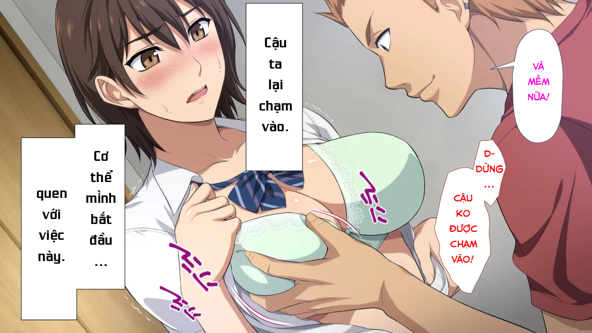 Đọc truyện hentai Netorareta JoshiMane ~Migite no Daida wa Ace no Kanojo~ - Chap 3
