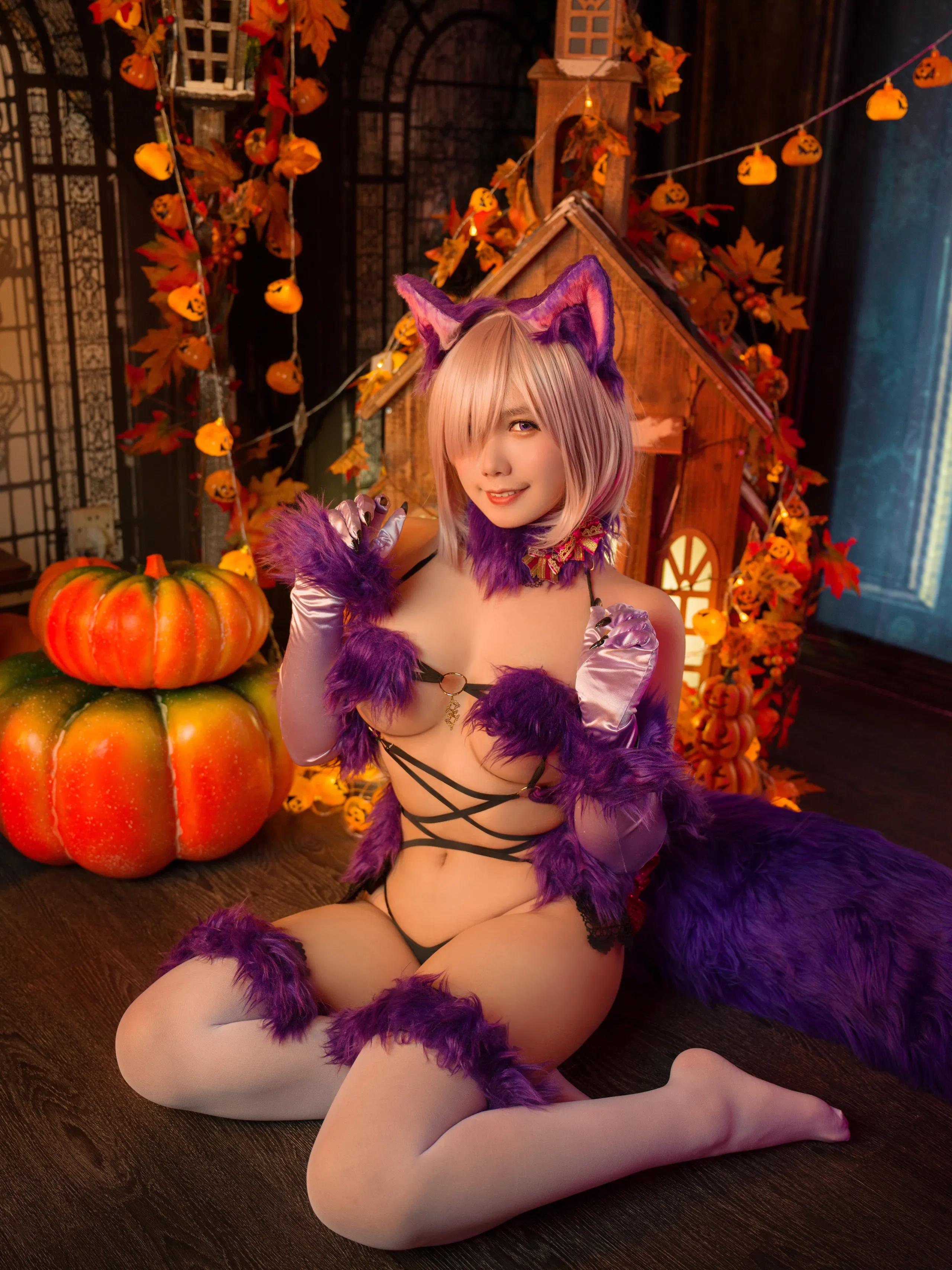 Đọc truyện hentai Tuyển tập Albums siêu phẩm Cosplay - Chap 1132 - Mahua Sauce - FGO Mashu