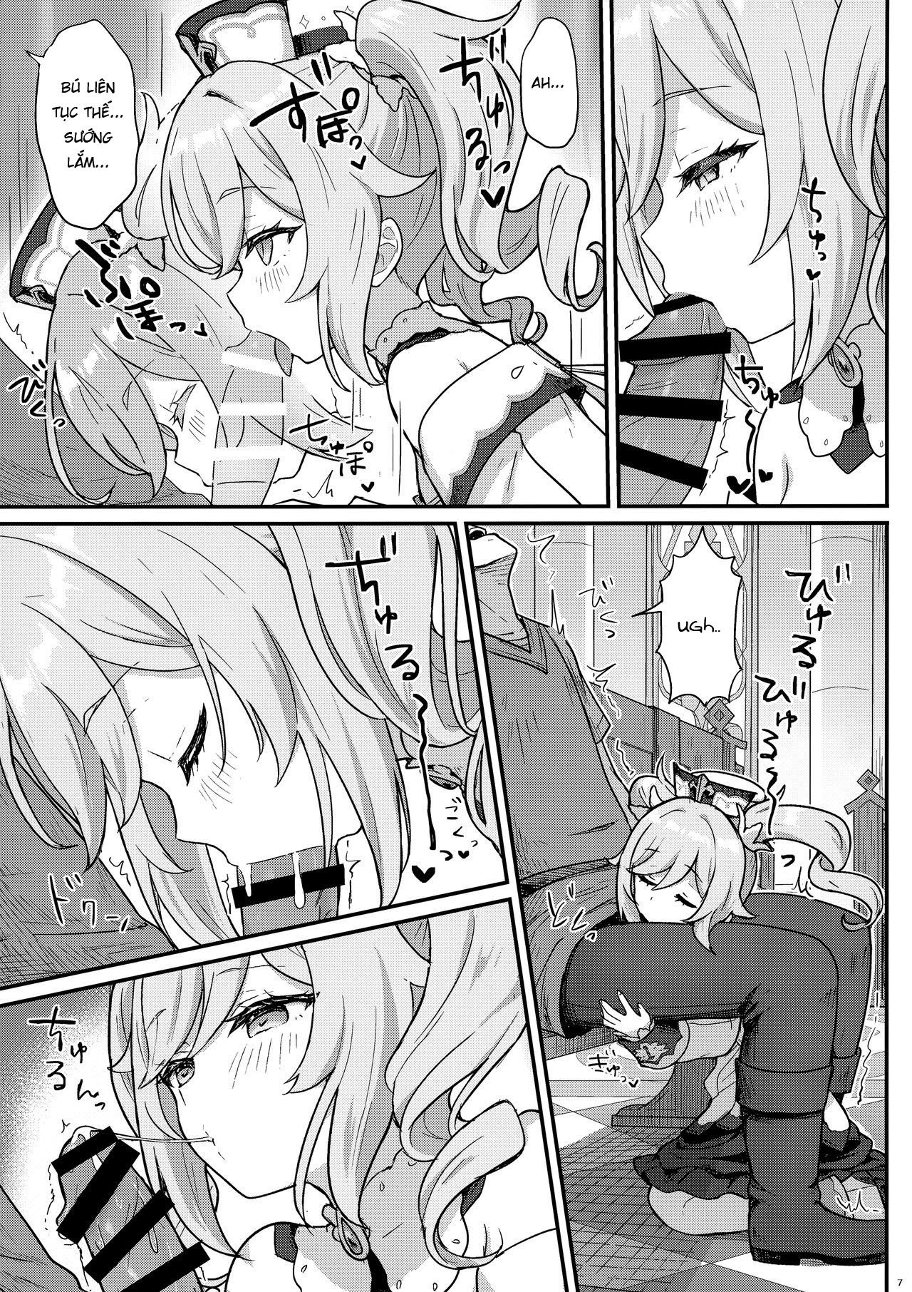 Đọc truyện hentai Barbara Gives You a Lewd Service - Oneshot