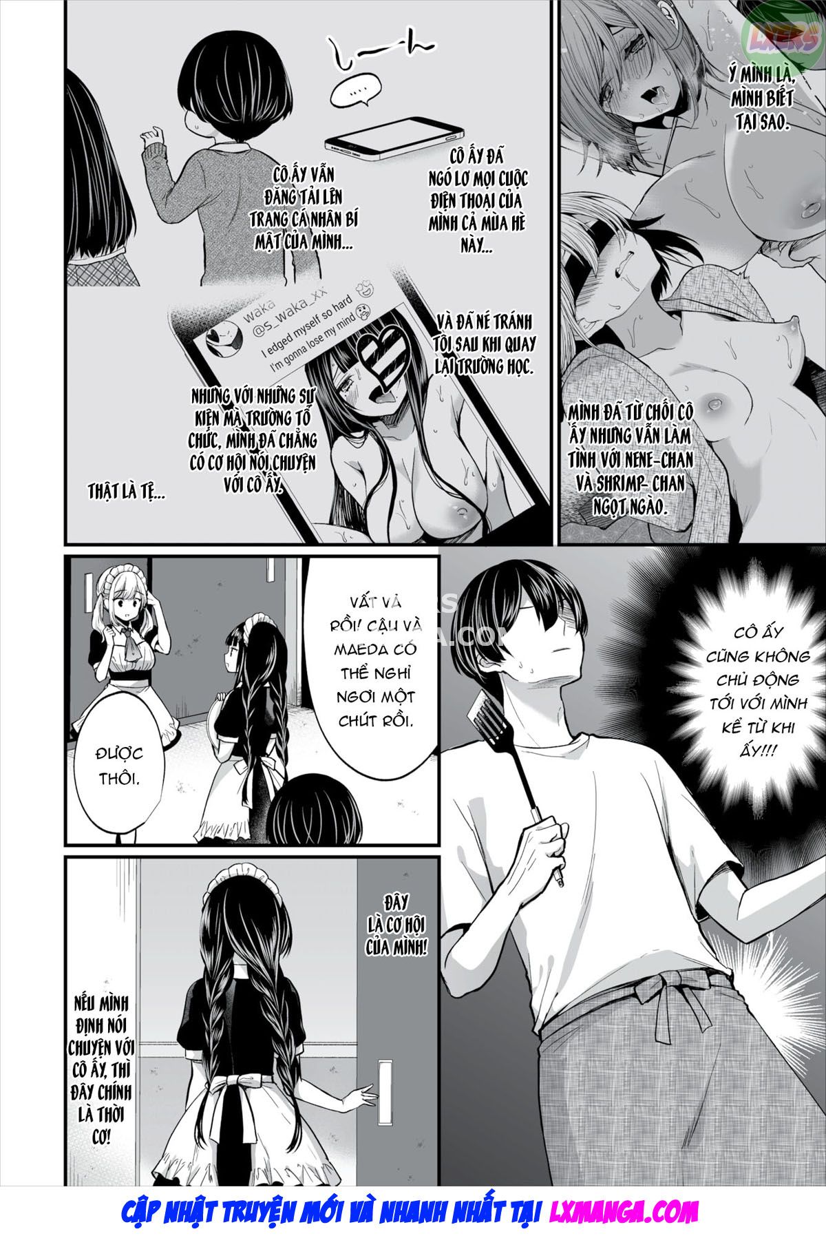 Đọc truyện hentai Gái Ngoan Lớp Tôi Hoá Ra Lại Là Dâm Nữ!? - Chap 12 - END