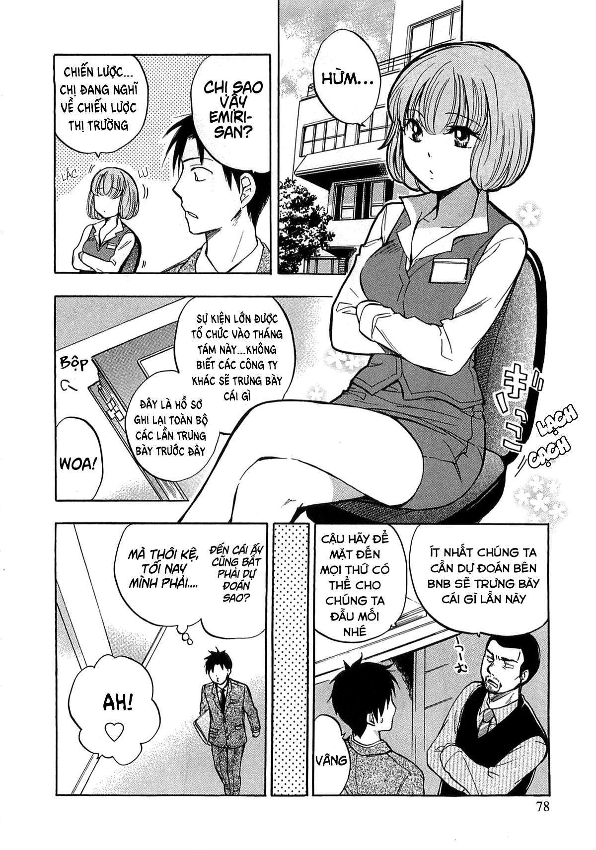 Đọc truyện hentai Công việc của tôi là yêu - Chap 12